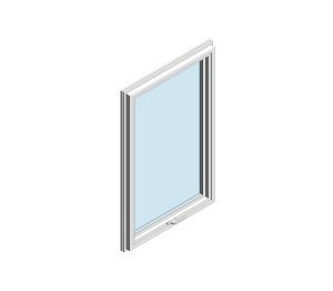 Product: MU800 SG – XT66 – Casement Window (Curtain Wall Insert)