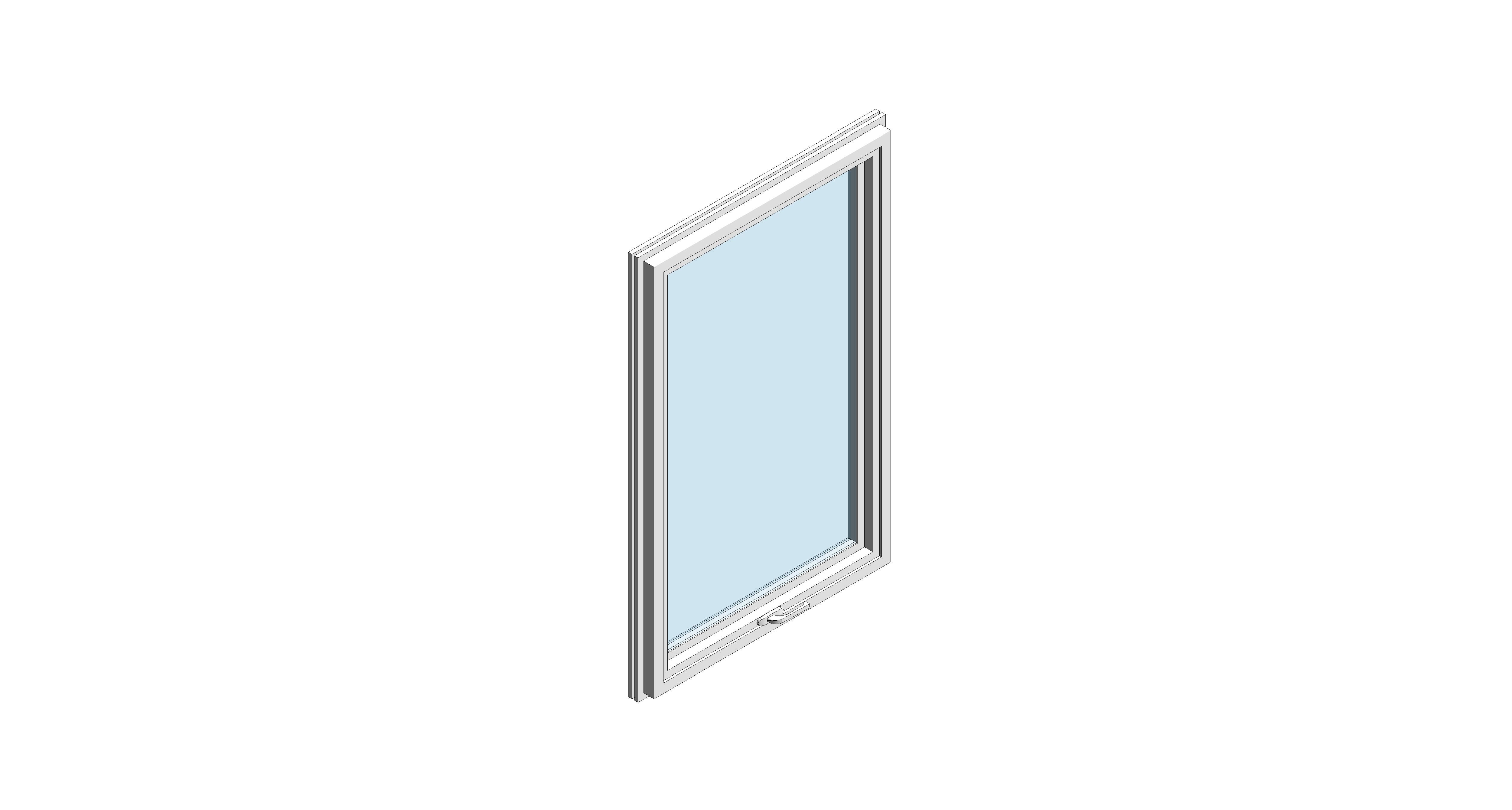 Product: MU800 SG – XT66 – Casement Window (Curtain Wall Insert)