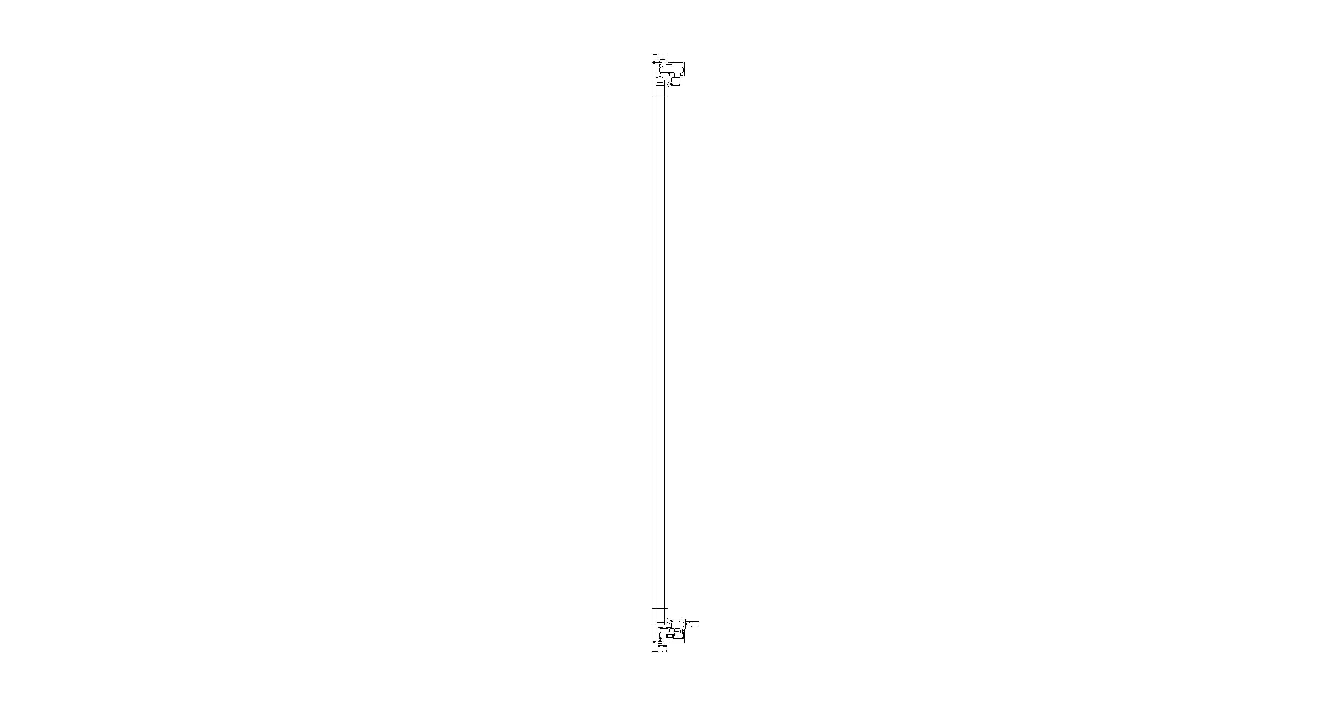 Product: MU800 SG – XT66 – Casement Window (Curtain Wall Insert)