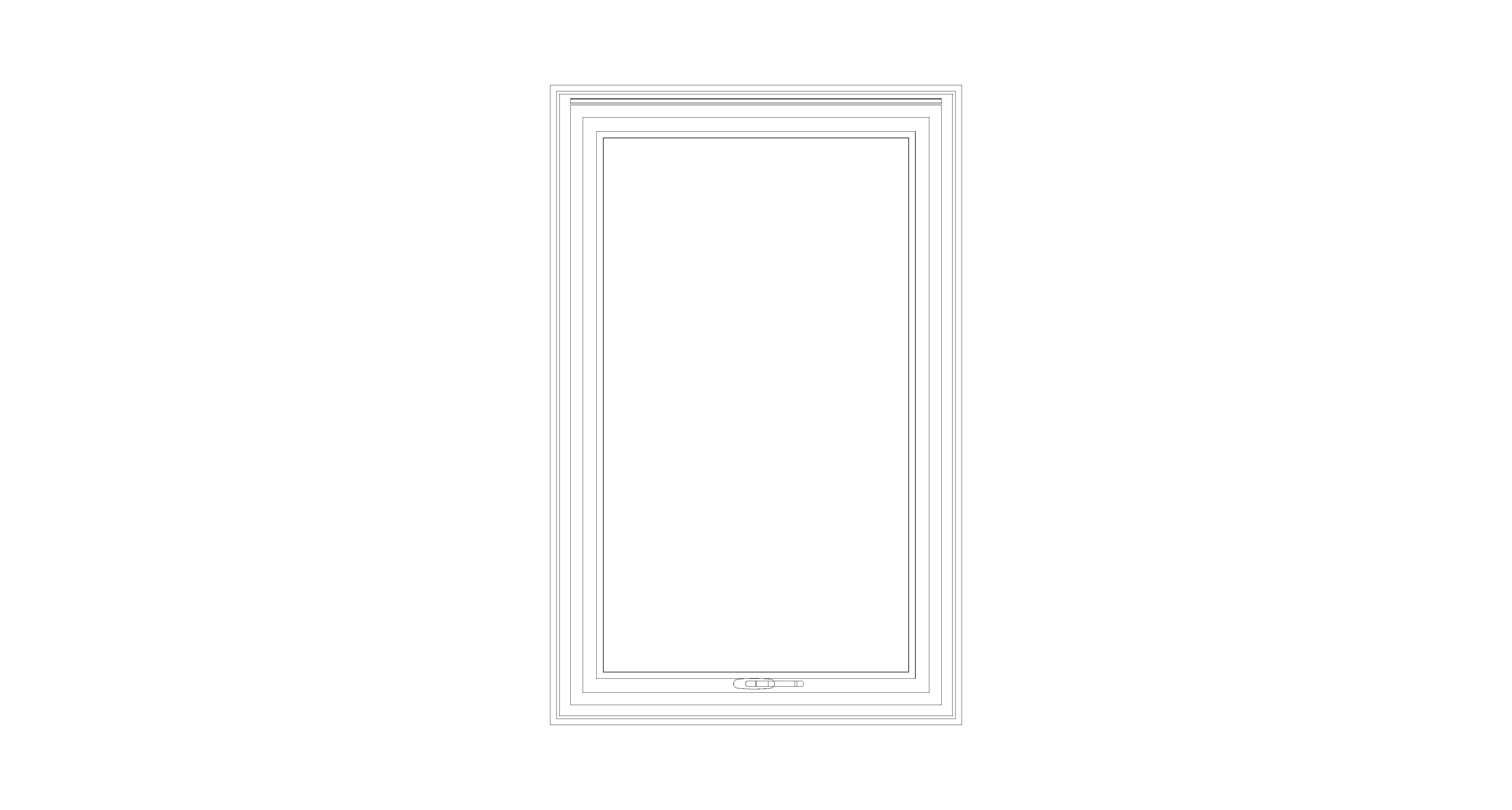 Product: MU800 Hi – XT66 – Casement Window (Curtain Wall Insert)