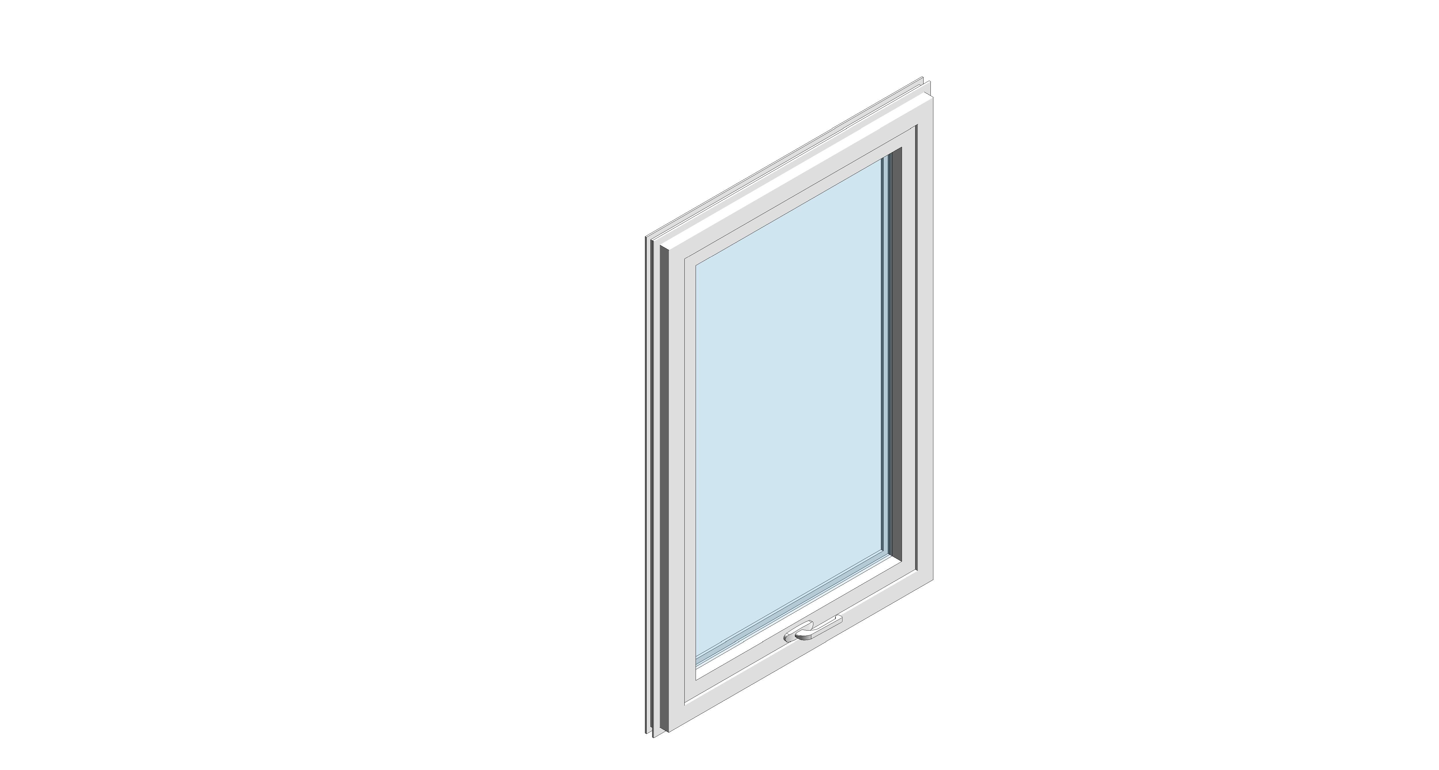 Product: MU800 Hi – XT66 – Casement Window (Curtain Wall Insert)