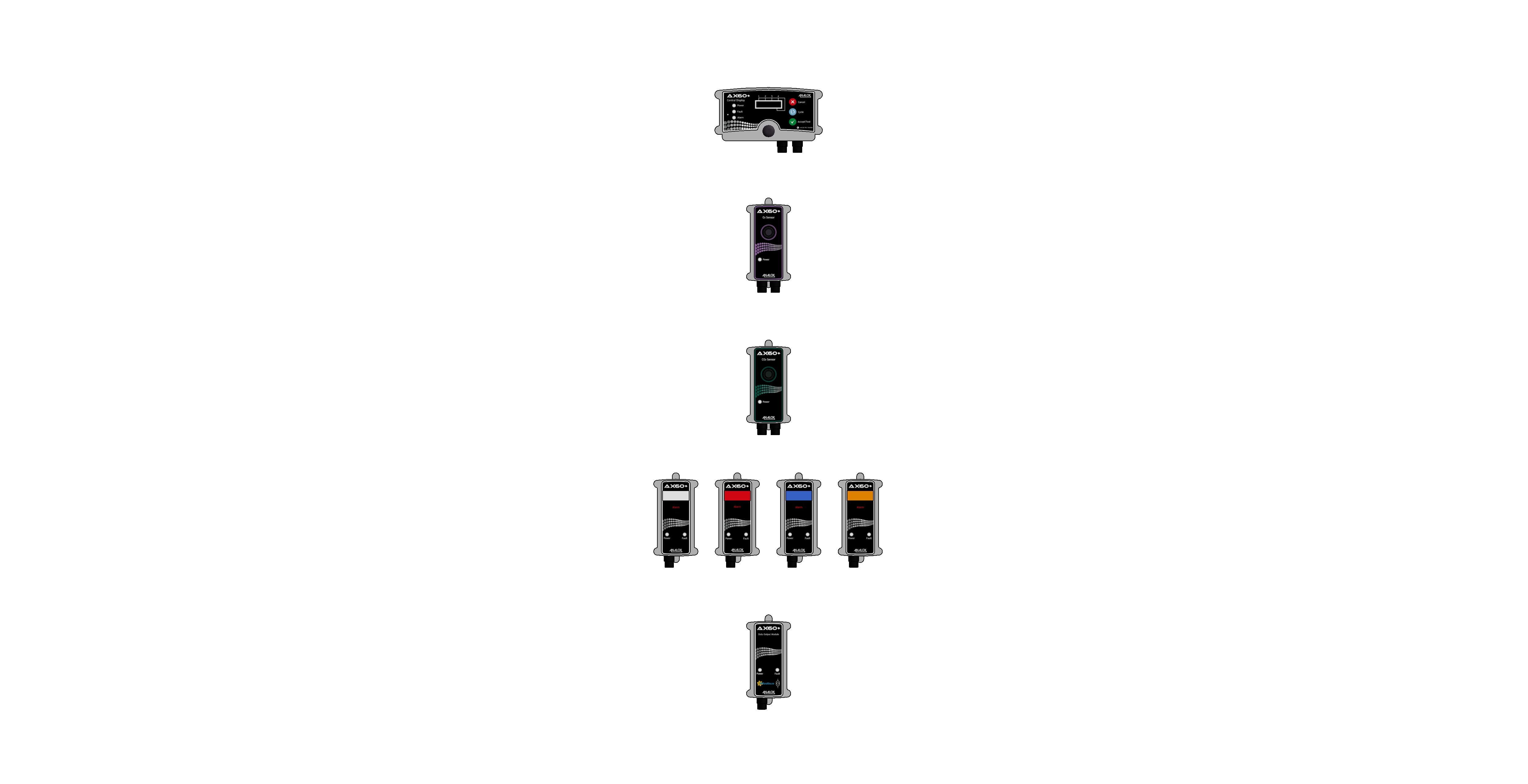 Analox - Ax60+ Gas Monitor Front View