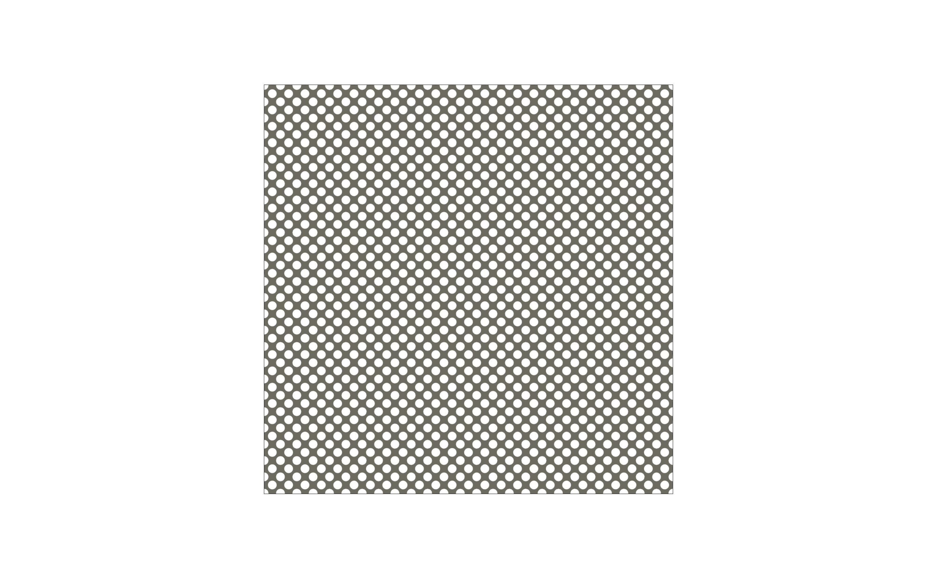 Image of APP - Perforated Panel - Round Hole 21 x 40mm Staggered