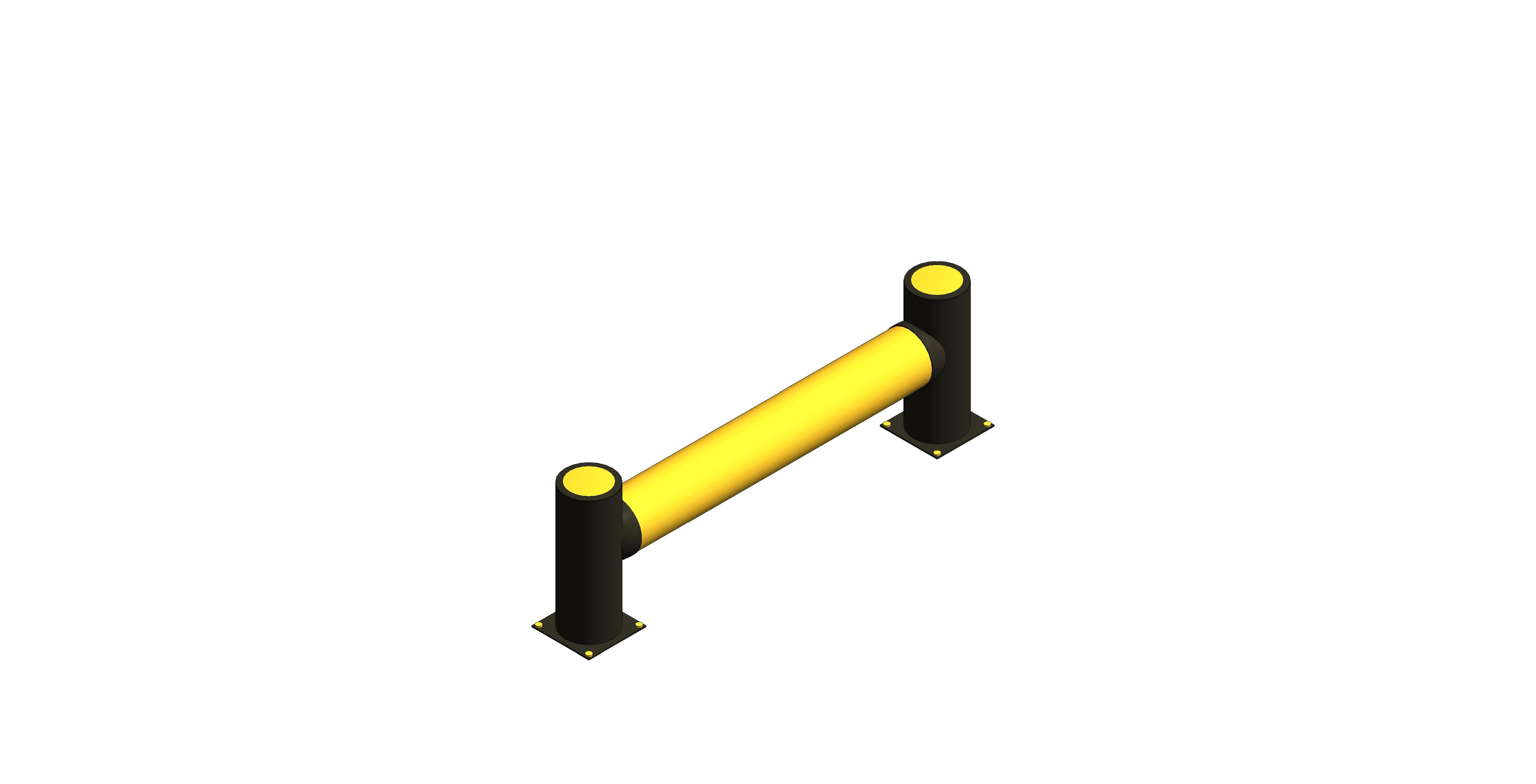 Product: iFlex Single Traffic Barrier Low Level