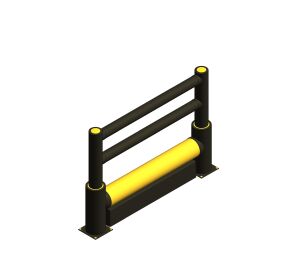 Product: iFlex Single Traffic Barrier+ with HD ForkGuard
