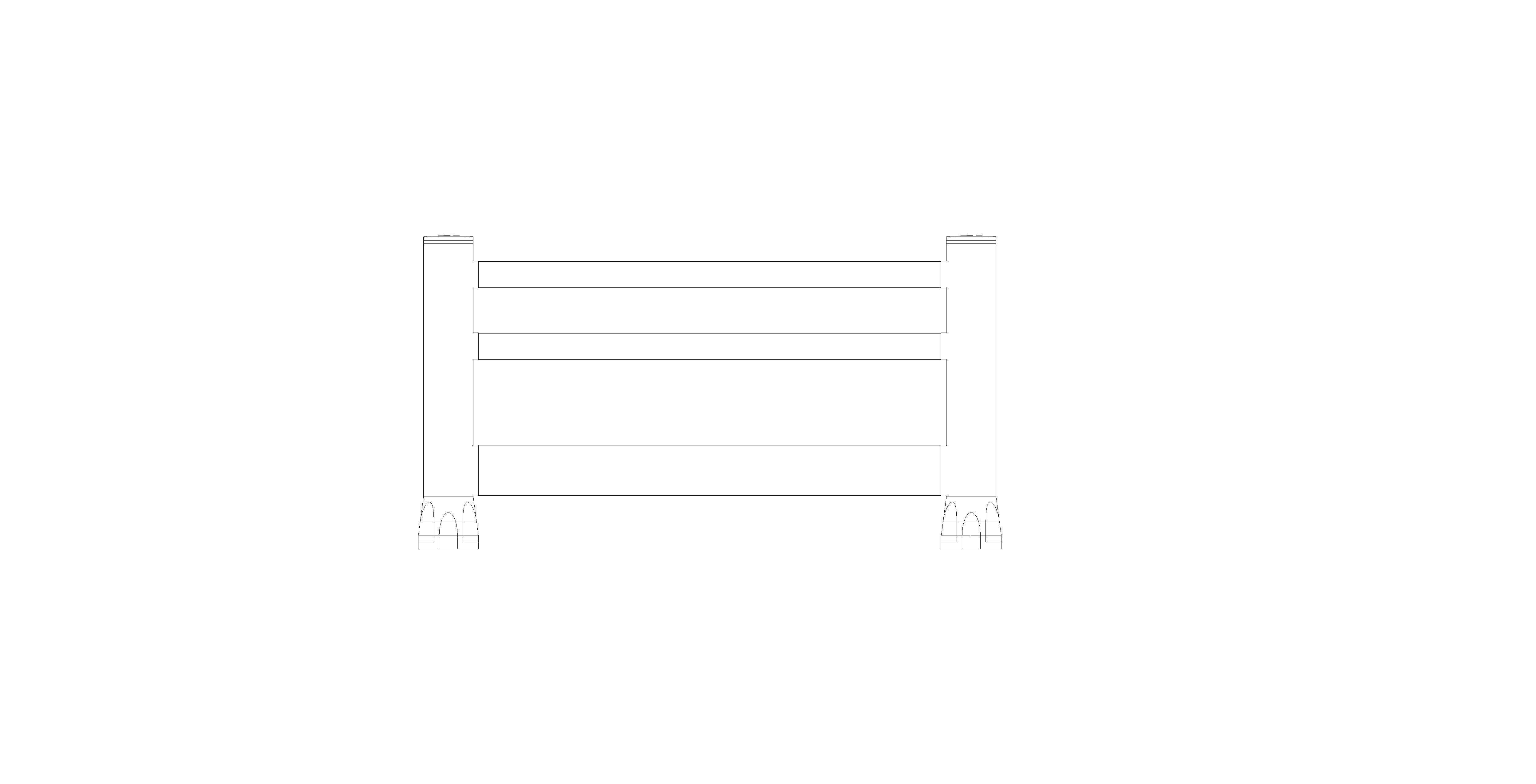 Product: Pedestrian Barrier 190-T1-P2