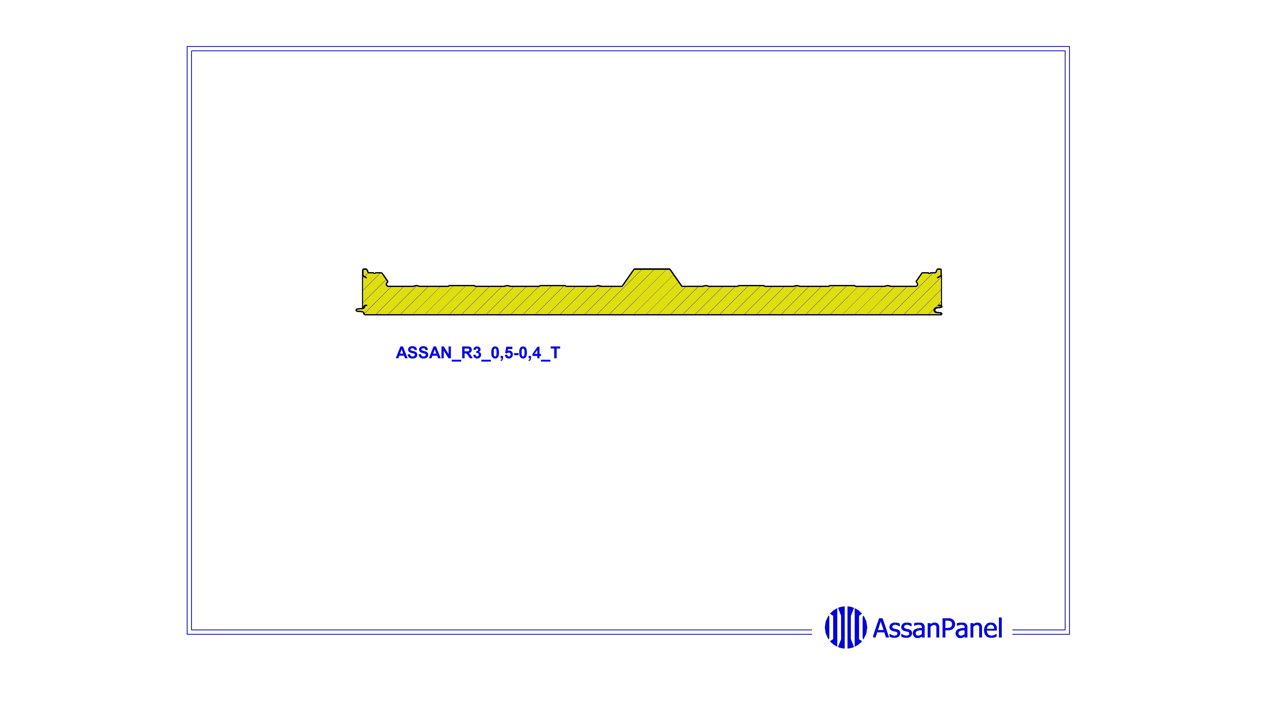 bimstore side image of Assan Panels - 3 Roof Panel