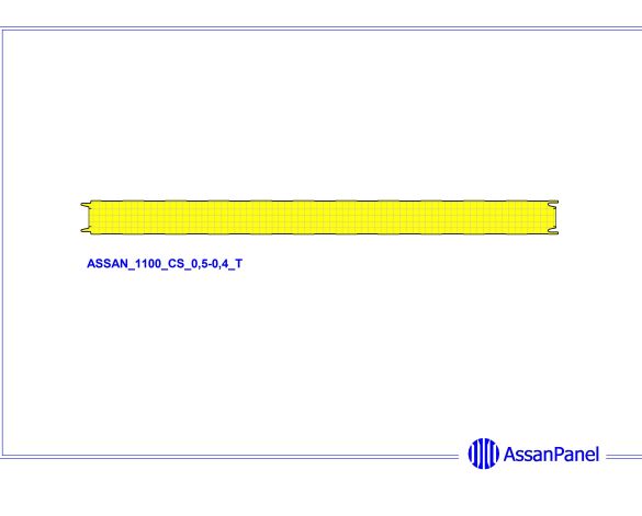 bimstore side image of Assan Panels - CS Cold Storage Panel