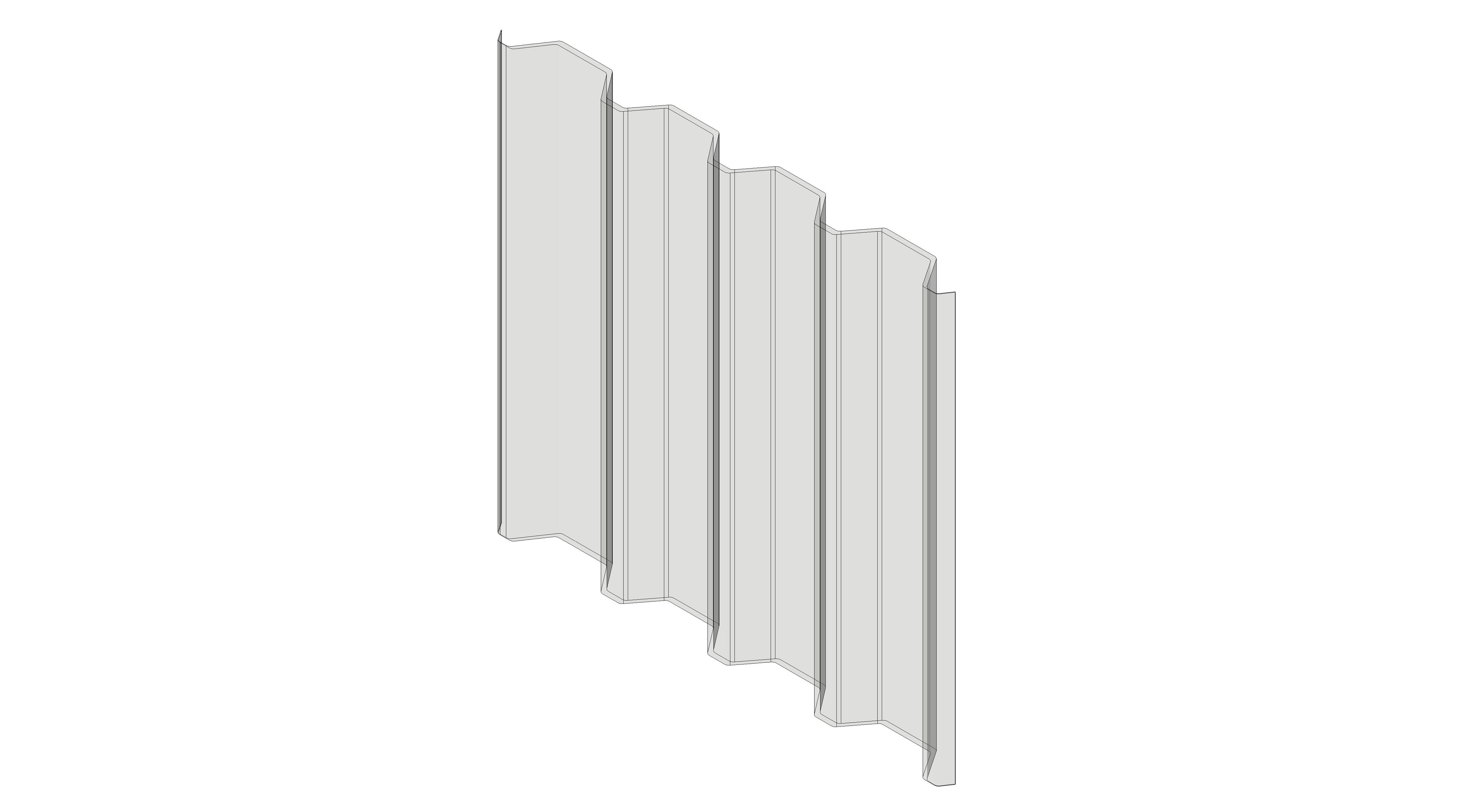 bimstore 3D image of Assan Panels - G1000 Greca Polycarbonate Panel