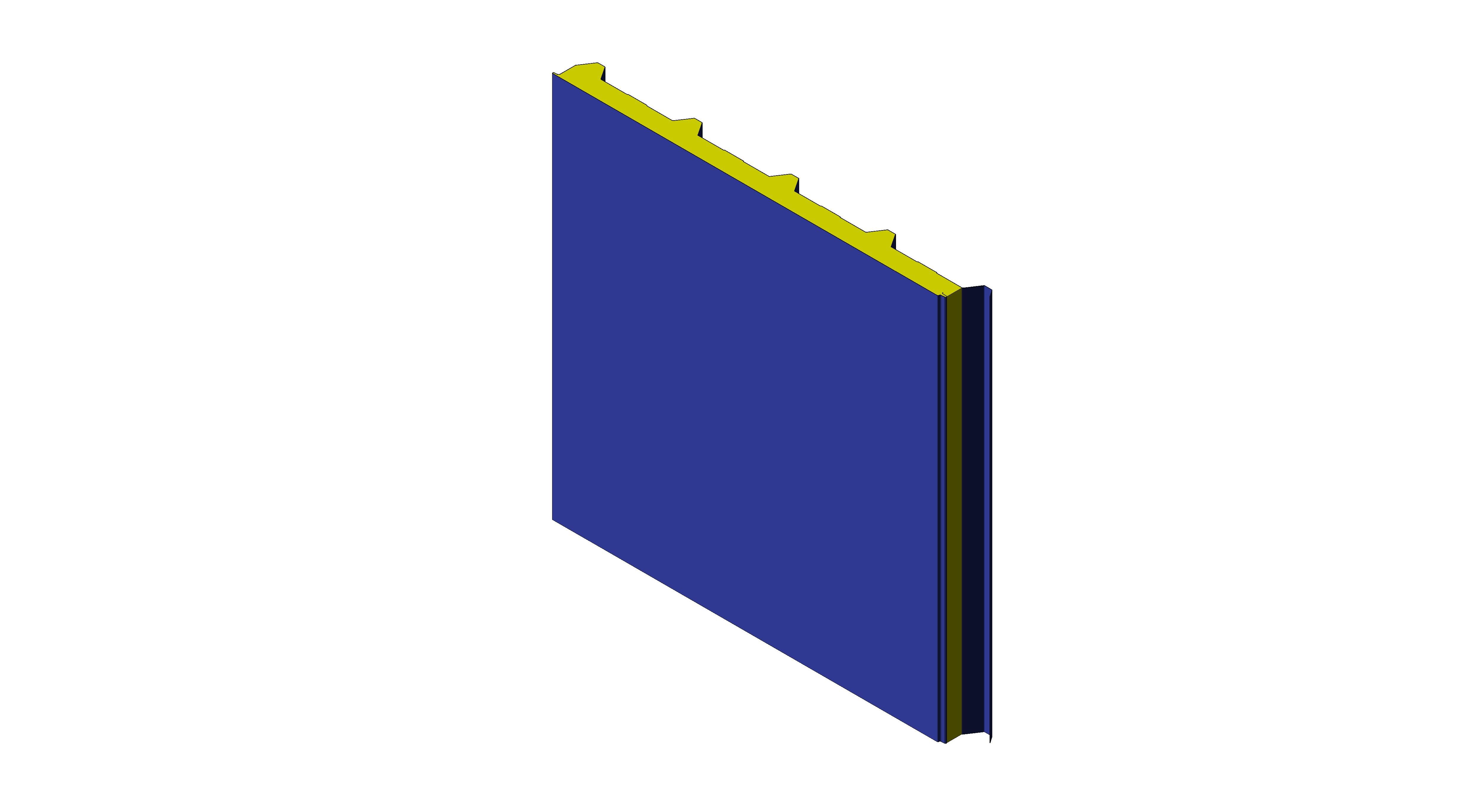 bimstore 3D image of Assan Panels - N5 Roof Panel