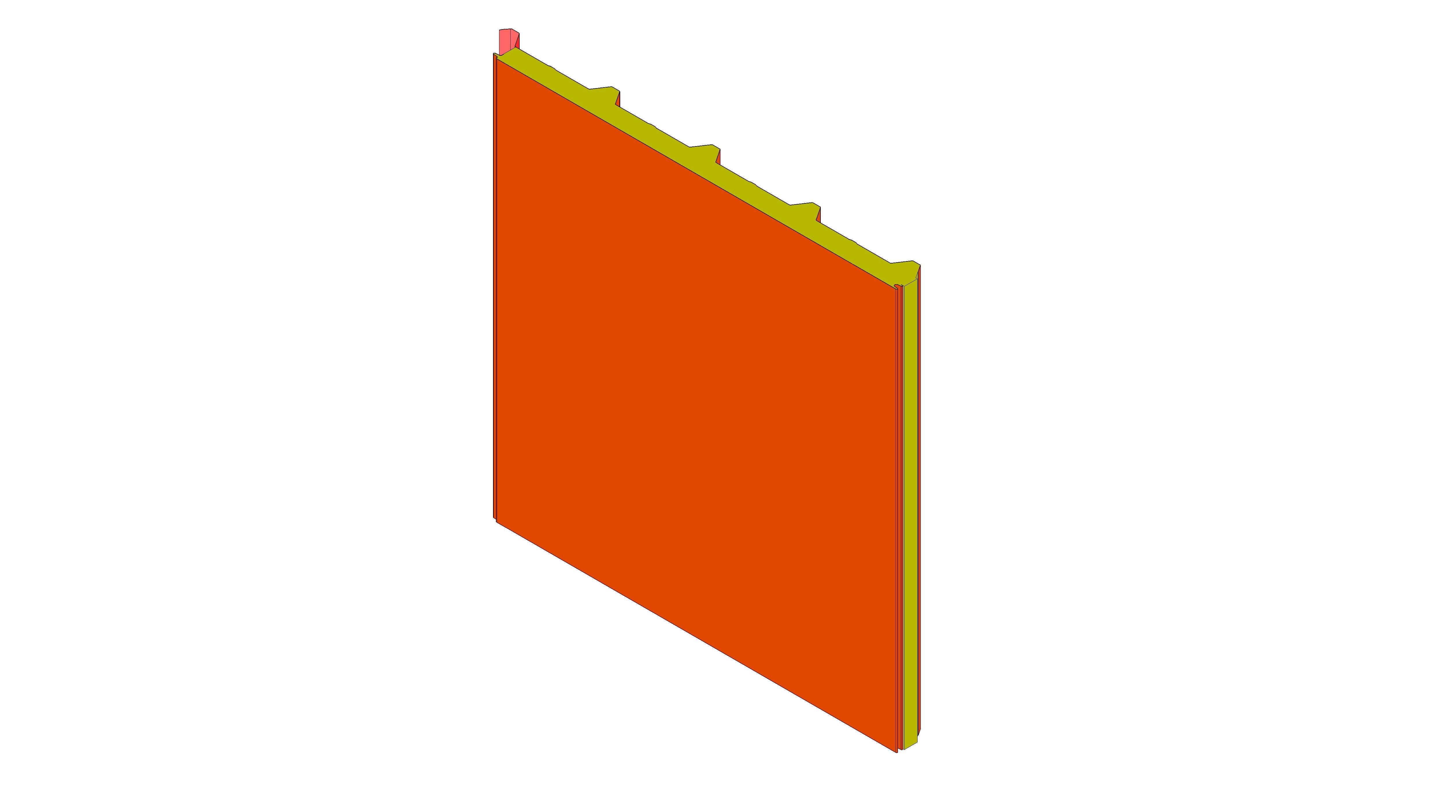 bimstore 3D image of Assan Panels - N5T Roof Panel