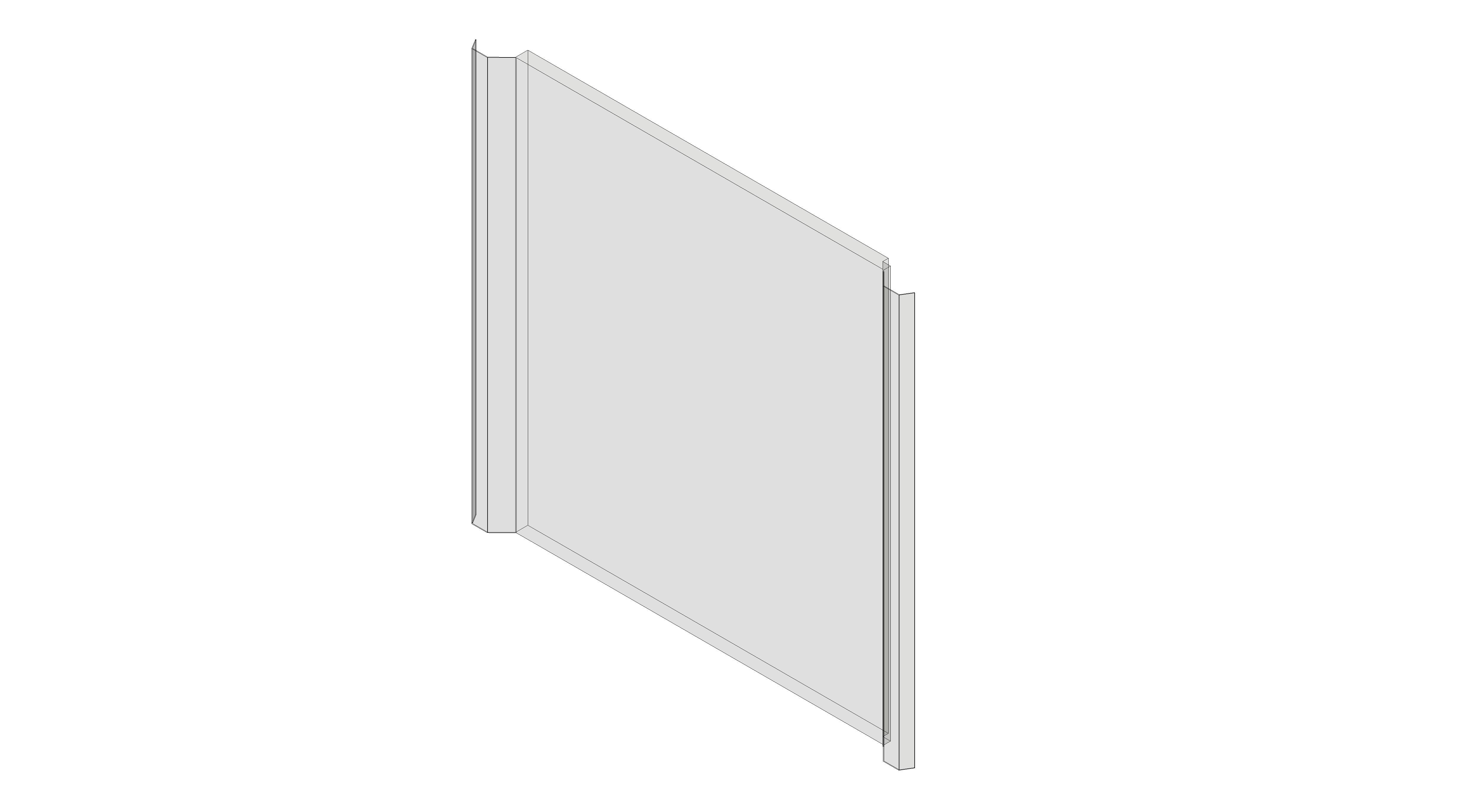 bimstore 3D image of Assan Panels - P1000 Plain Polycarbonate Panel