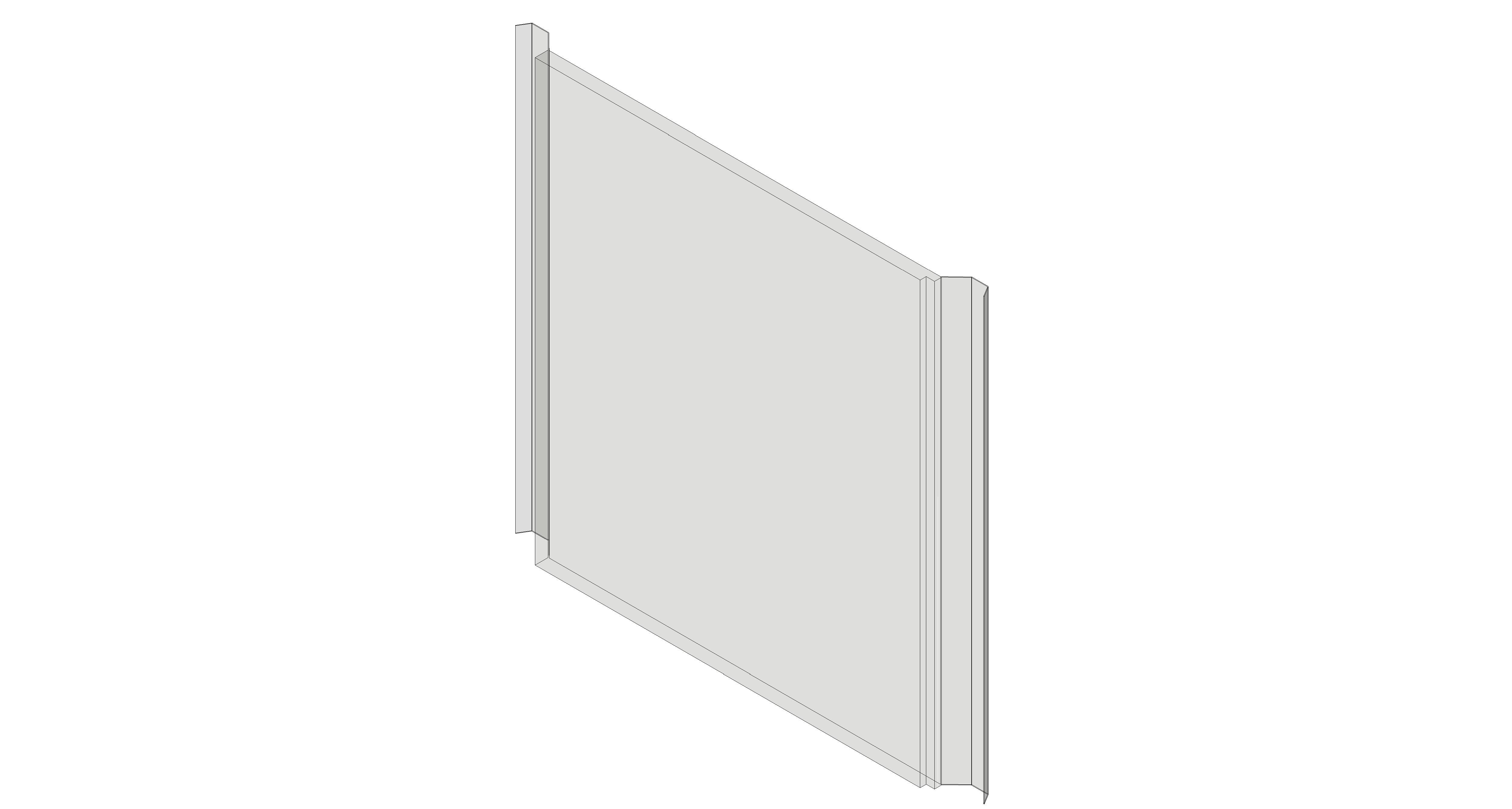 bimstore 3D image of Assan Panels - P1000 Plain Polycarbonate Panel