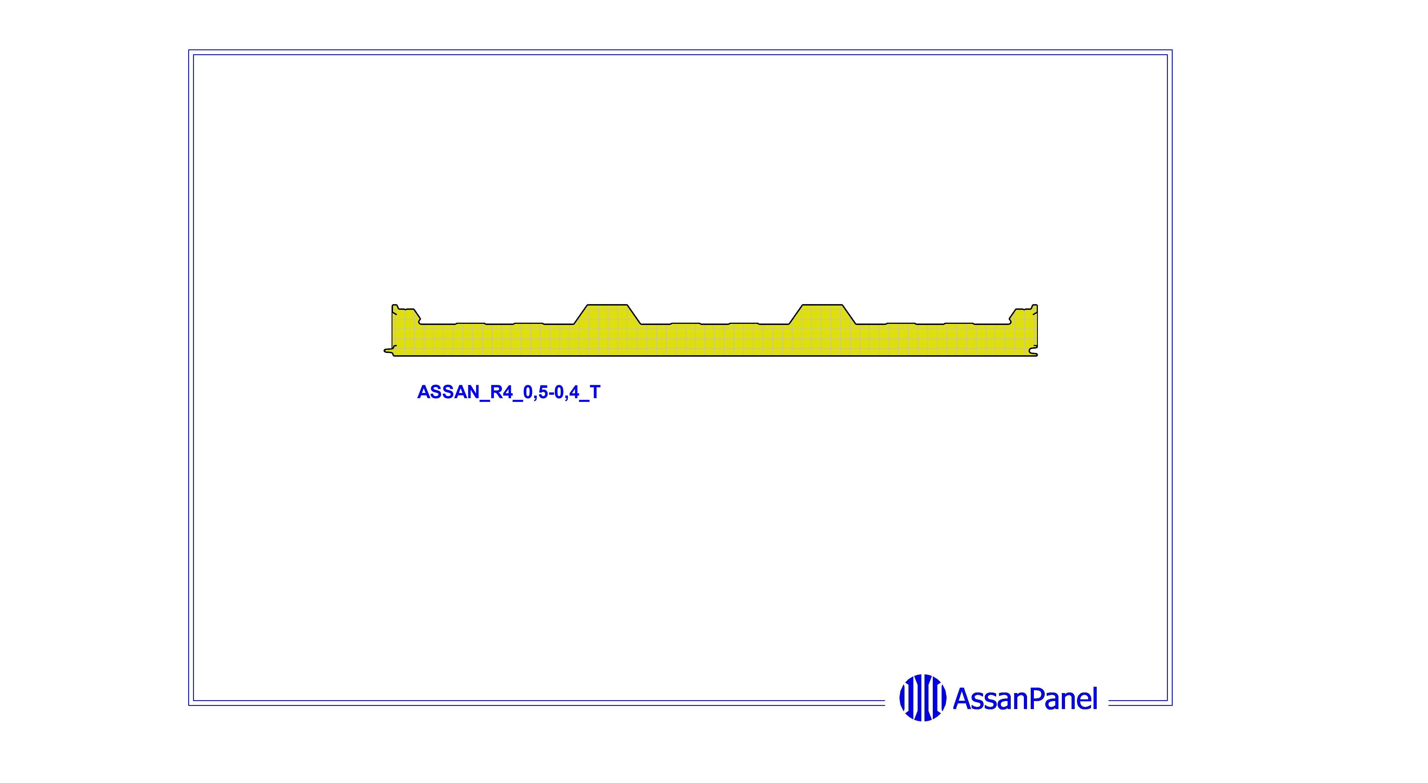 bimstore side image of Assan Panels - R4 Roof Panel