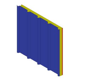Product: R5T Capped Roof Panels