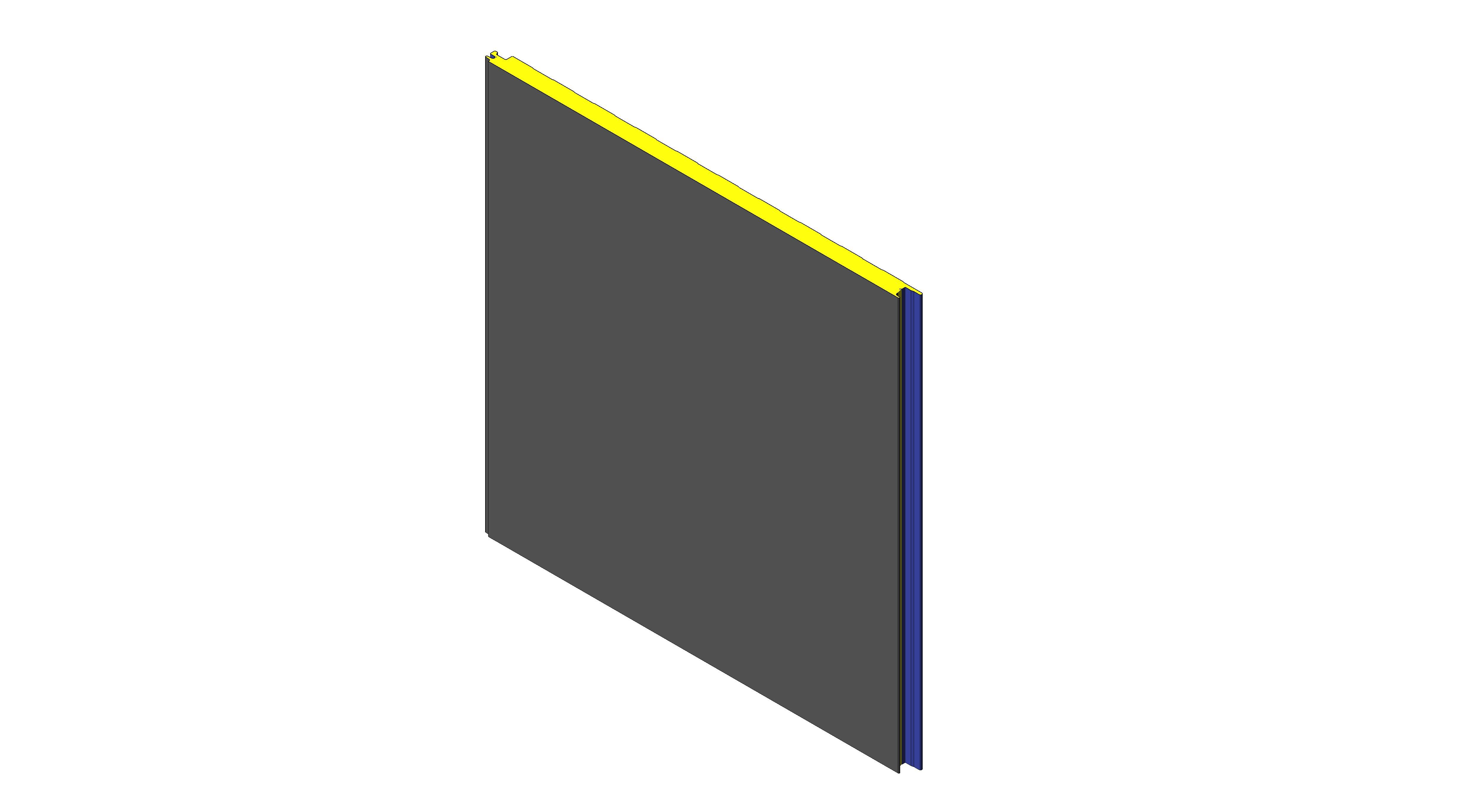 bimstore 3D image of Assan Panels - W 40 Wall Panel