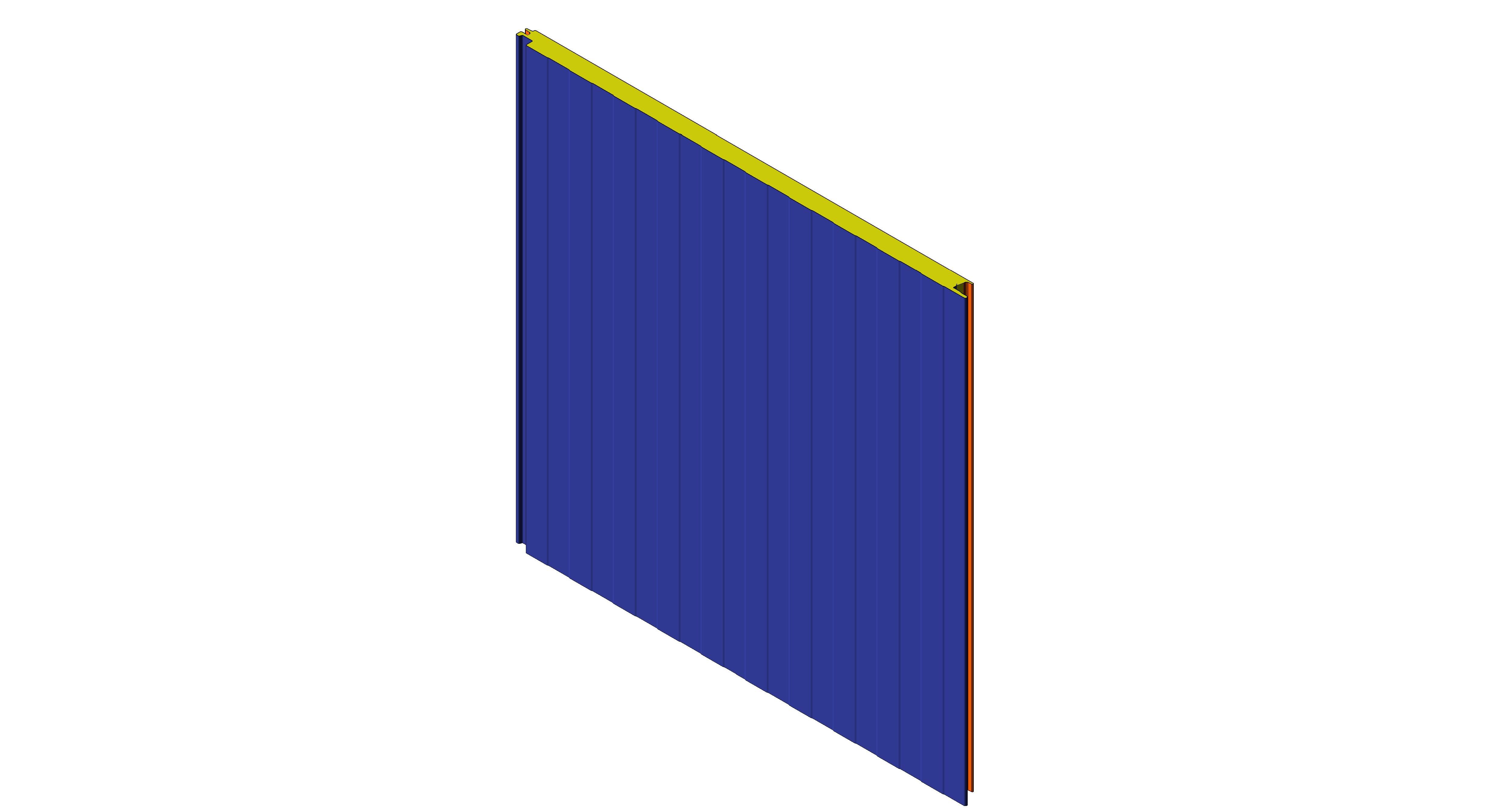 bimstore 3D image of Assan Panels - W 40 Wall Panel