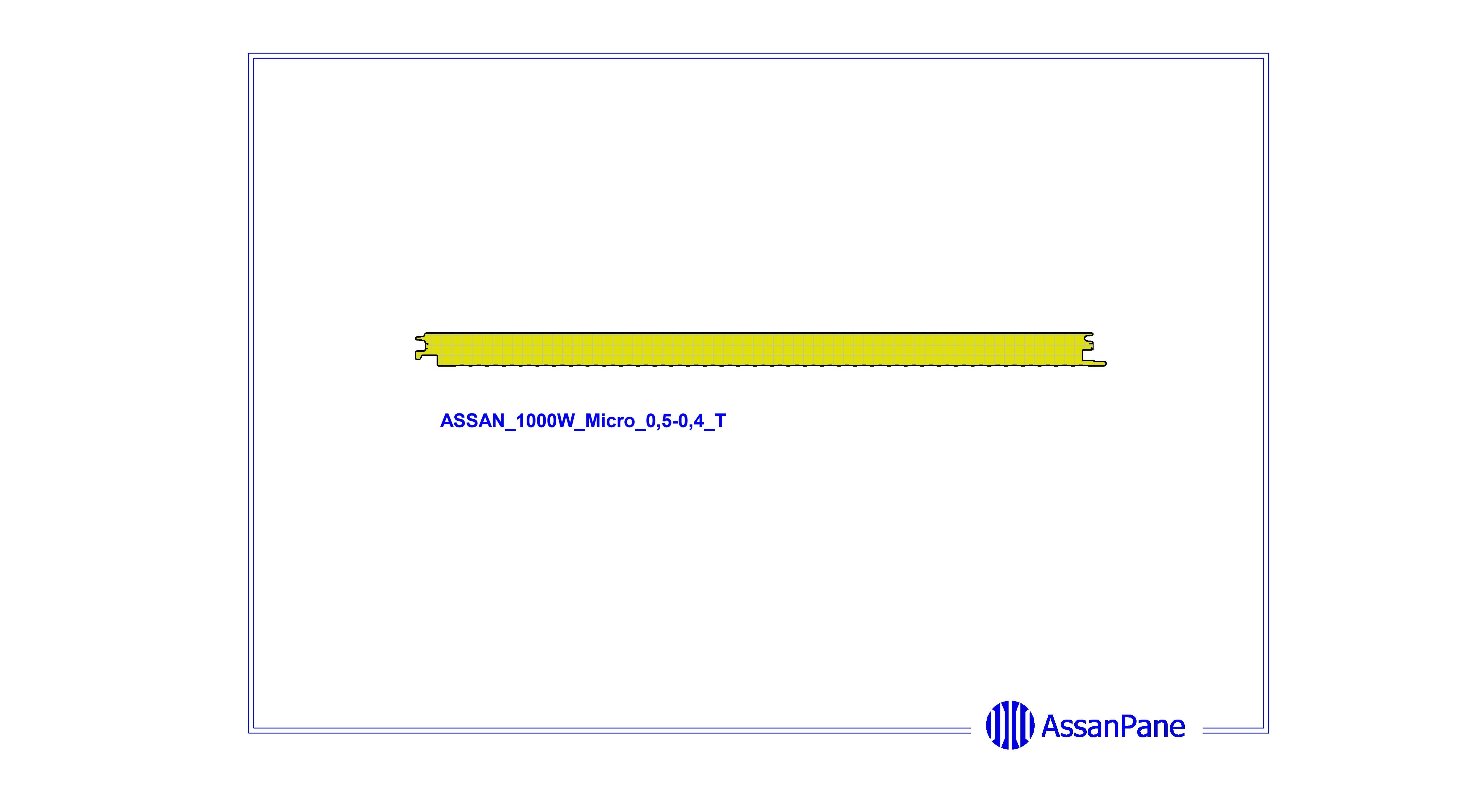 bimstore side image of Assan Panels - W Micro Wall Panel
