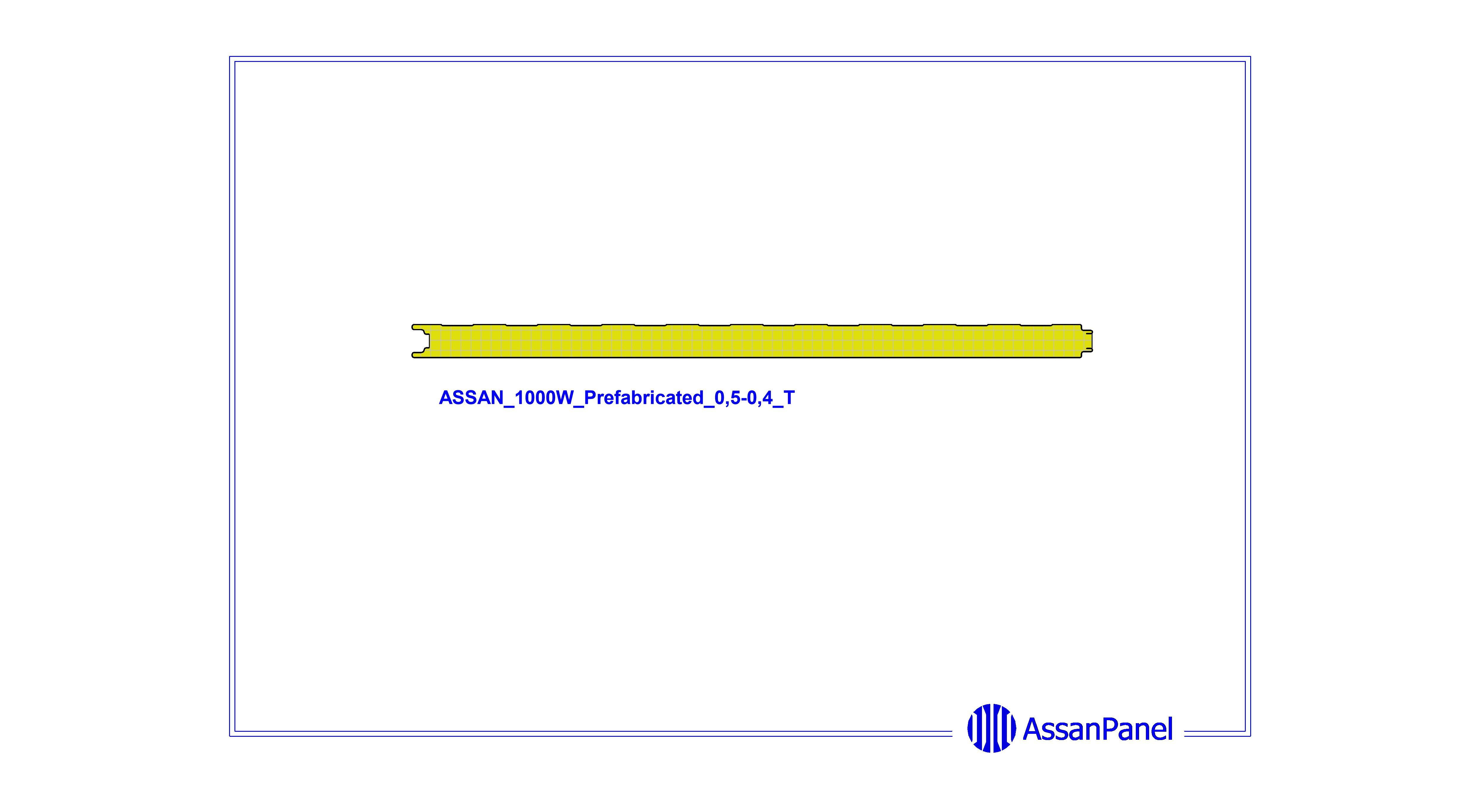 bimstore side image of Assan Panels - W Prefabricated Wall Panel