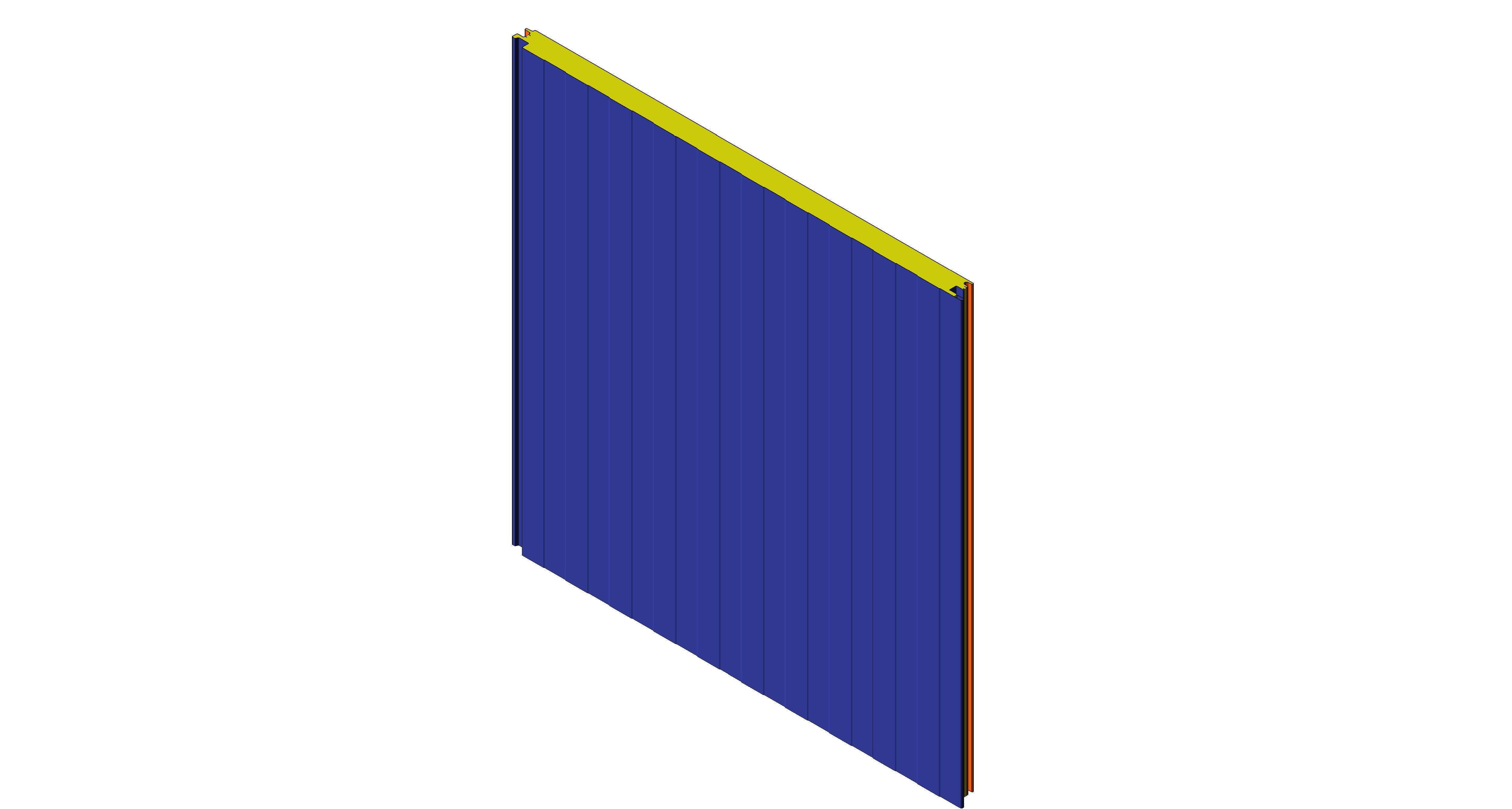 bimstore 3D image of Assan Panels - W Wall Panel