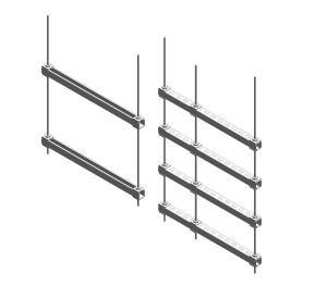 Image of Support Systems - Hanger strut assembly