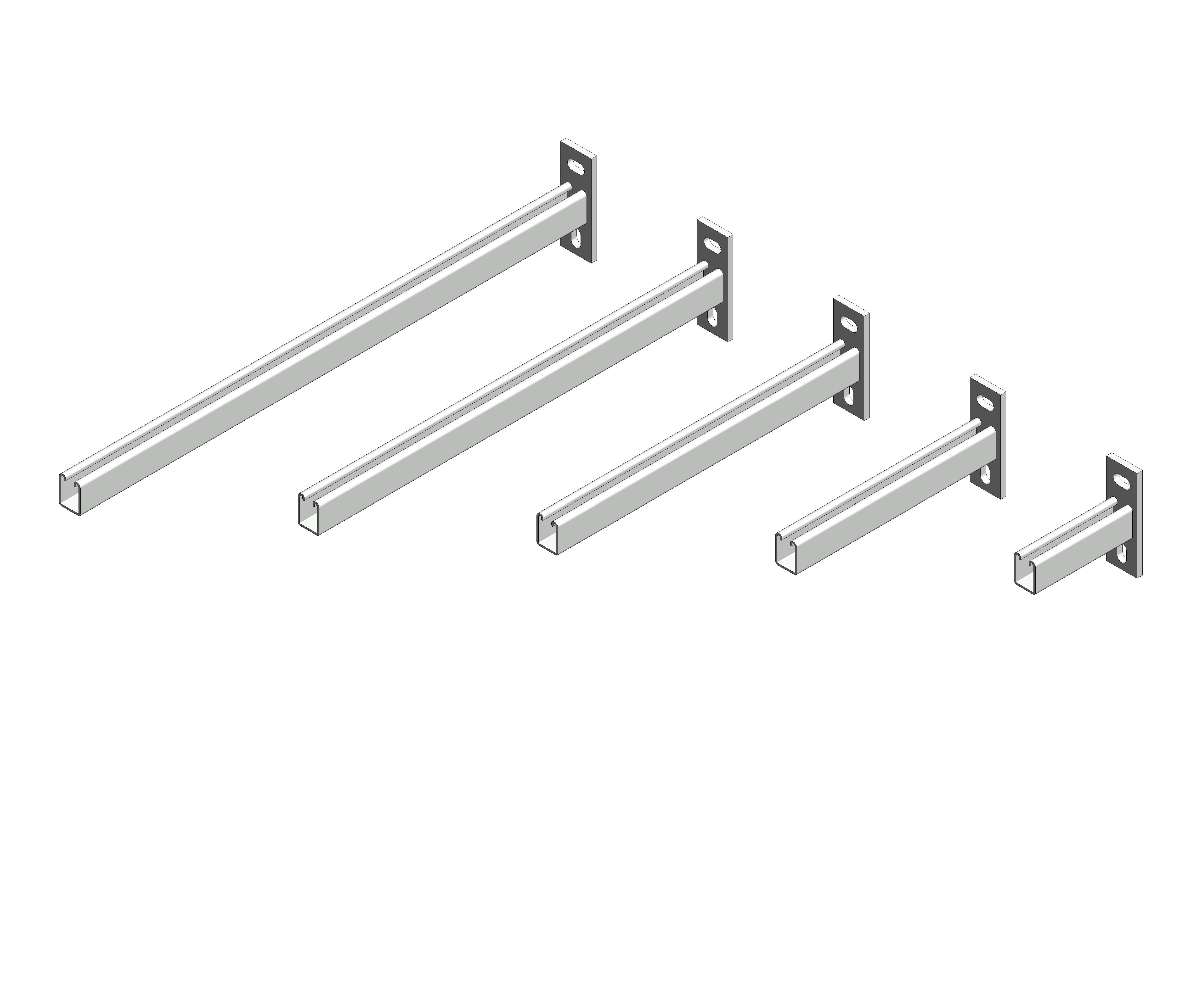 Image of Support Systems - Cantilever Bracket - P2663