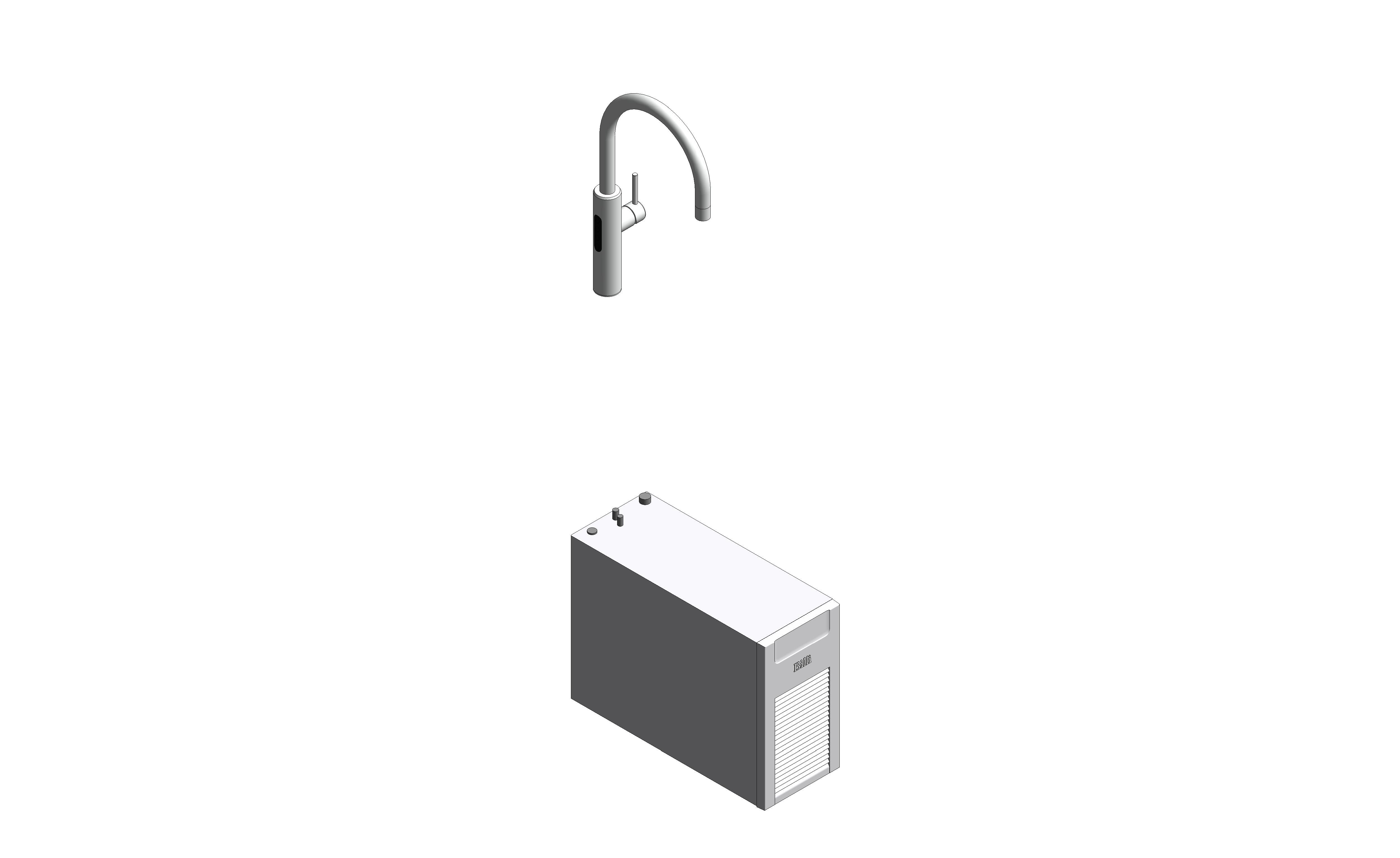 Billi Alpine 125 with Gooseneck Multifunction Mixer Tap