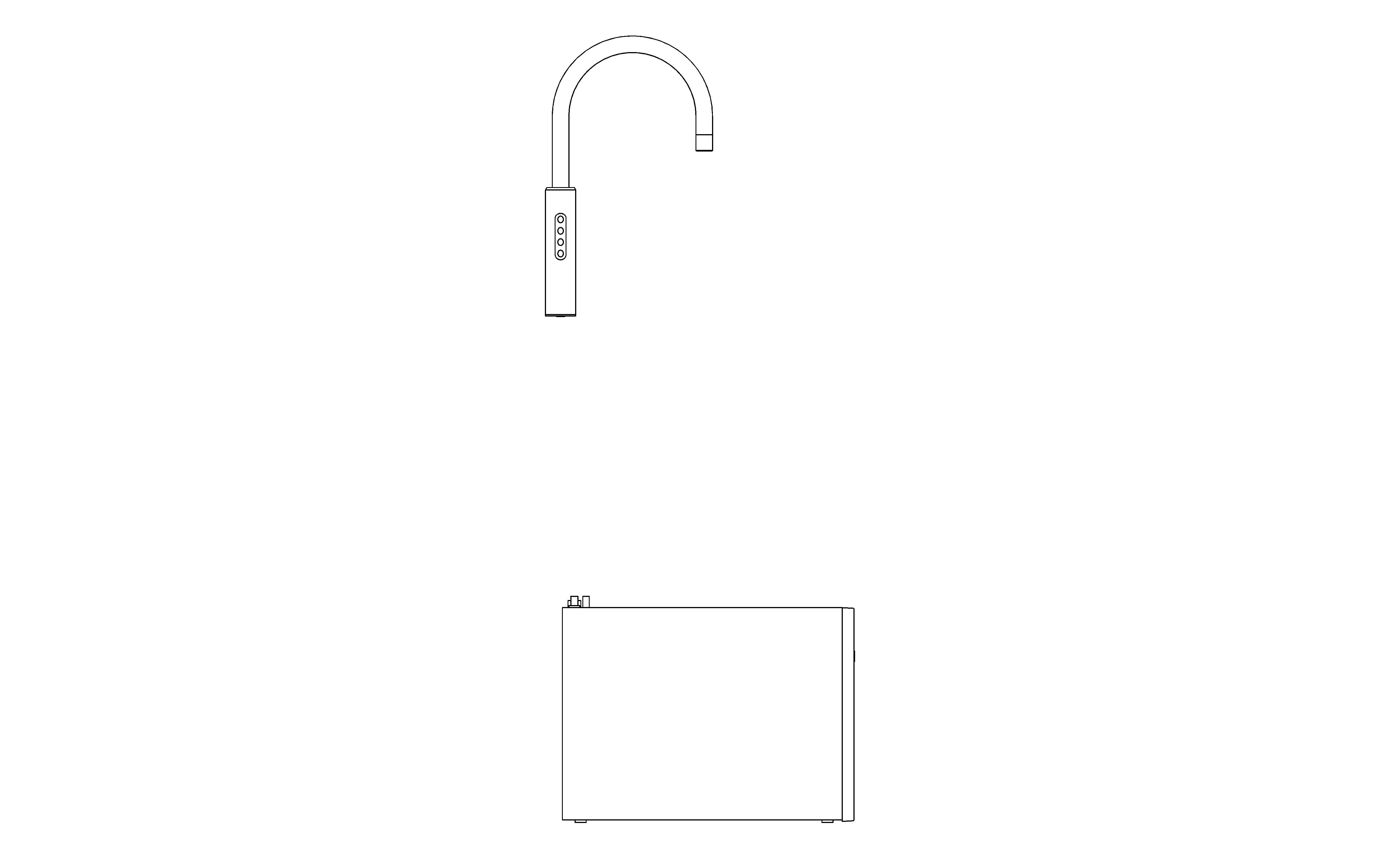 Billi Alpine 125 with Gooseneck Multifunction Mixer Tap