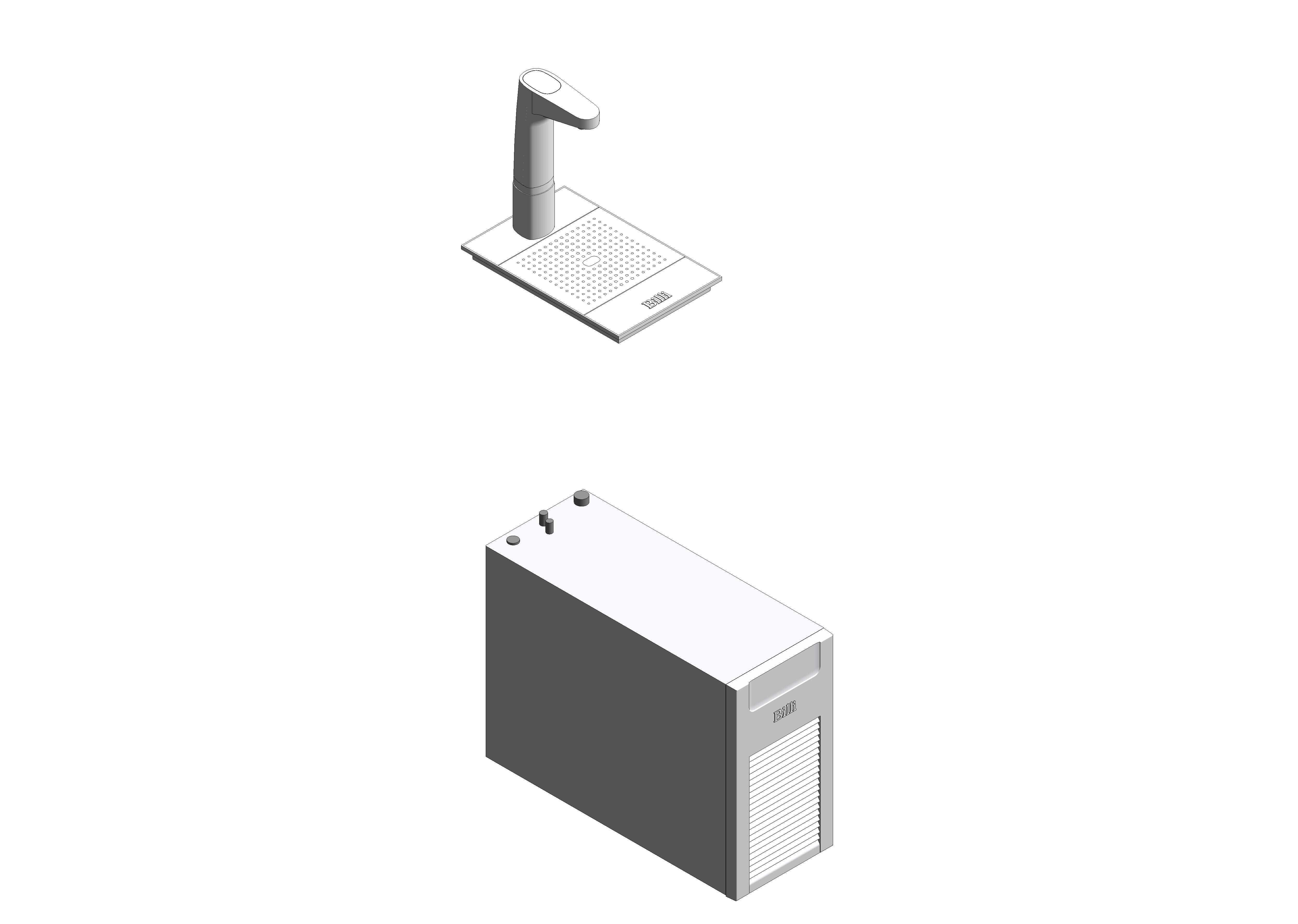 Image of Billi Alpine 125 with XT Touch Dispenser