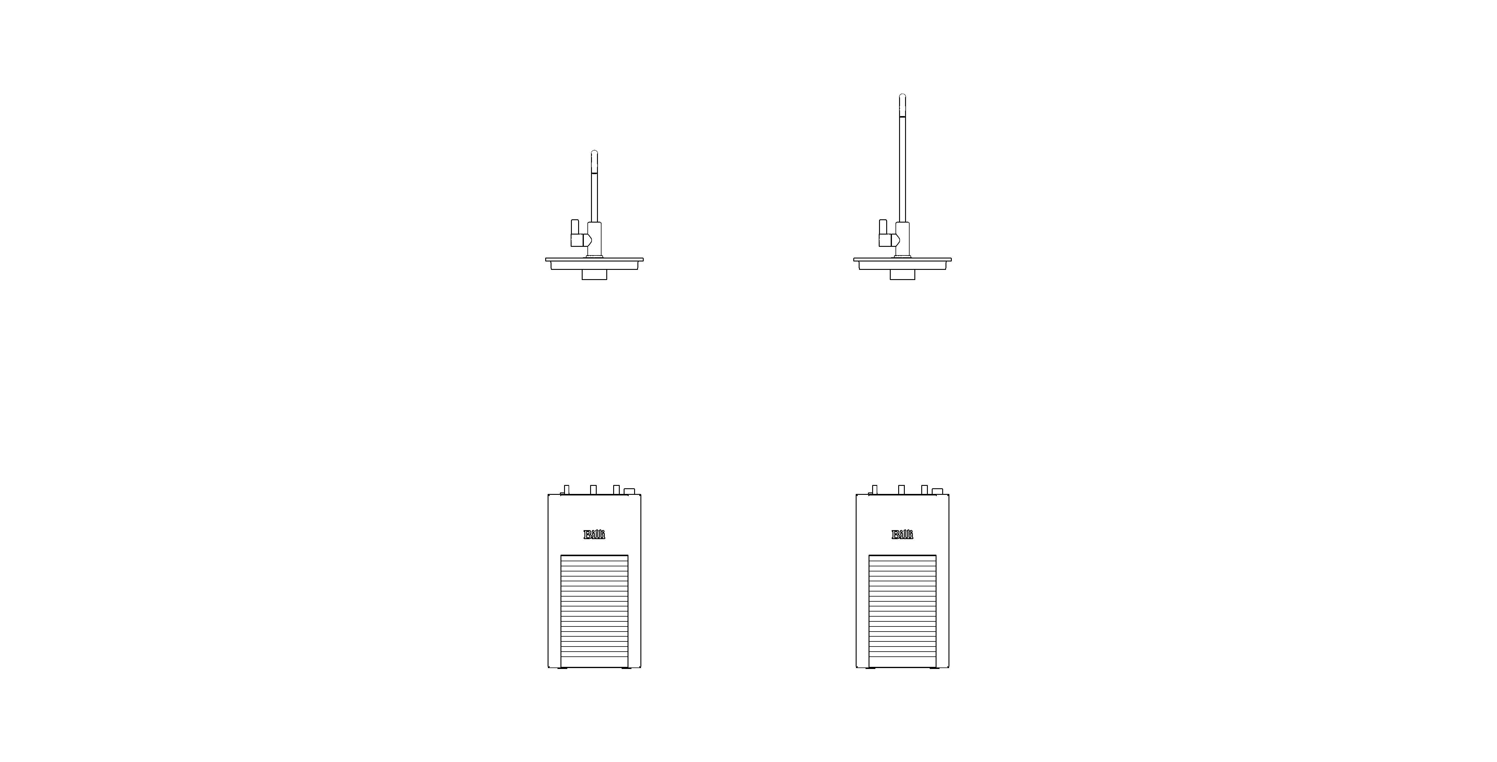 Image of Billi Alpine with Square or Extended Slimline Dispenser