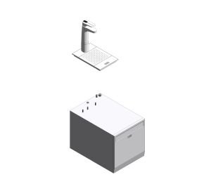 Image of Billi Quadra with XL Levered Dispenser