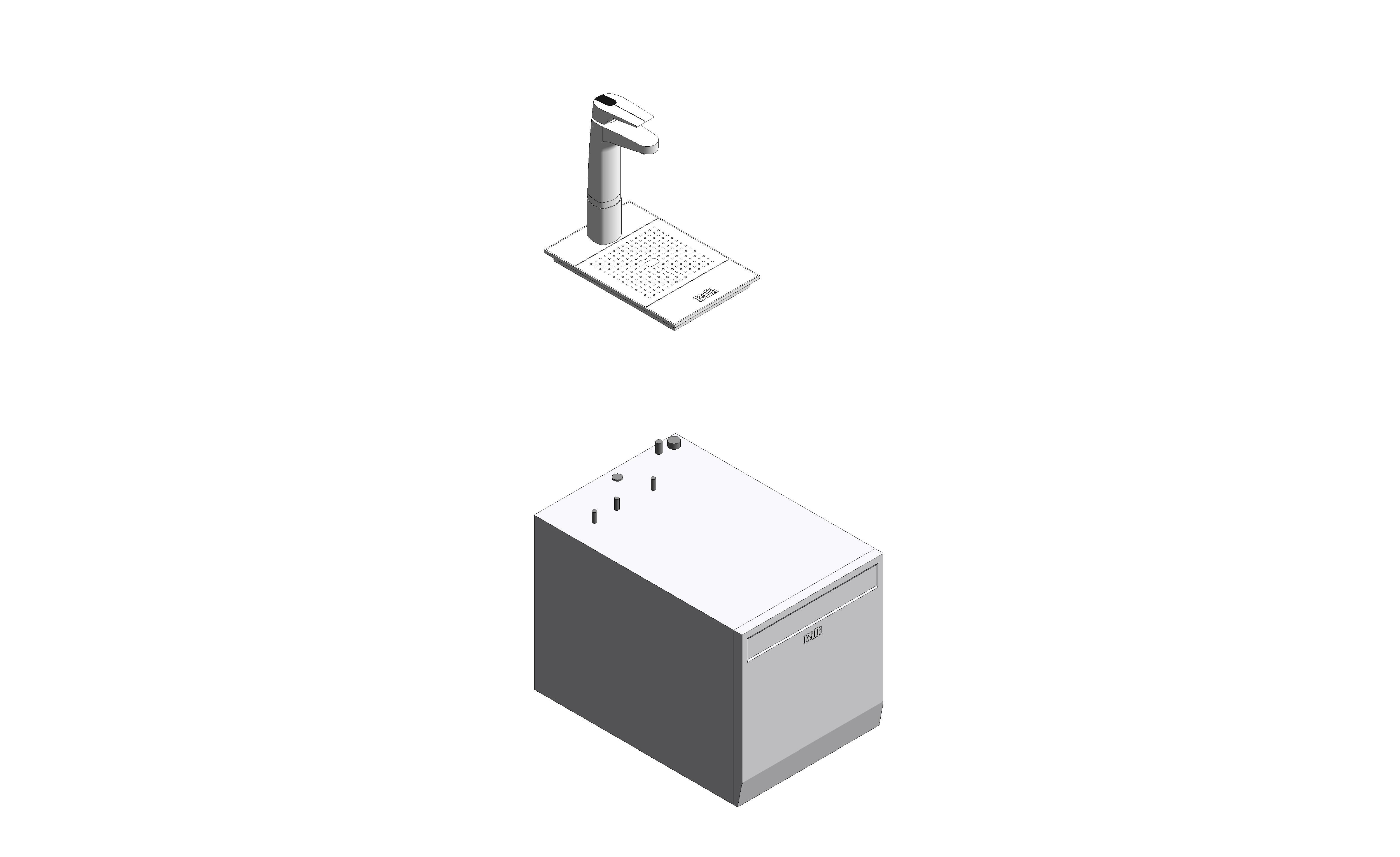 Image of Billi Quadra with XL Levered Dispenser