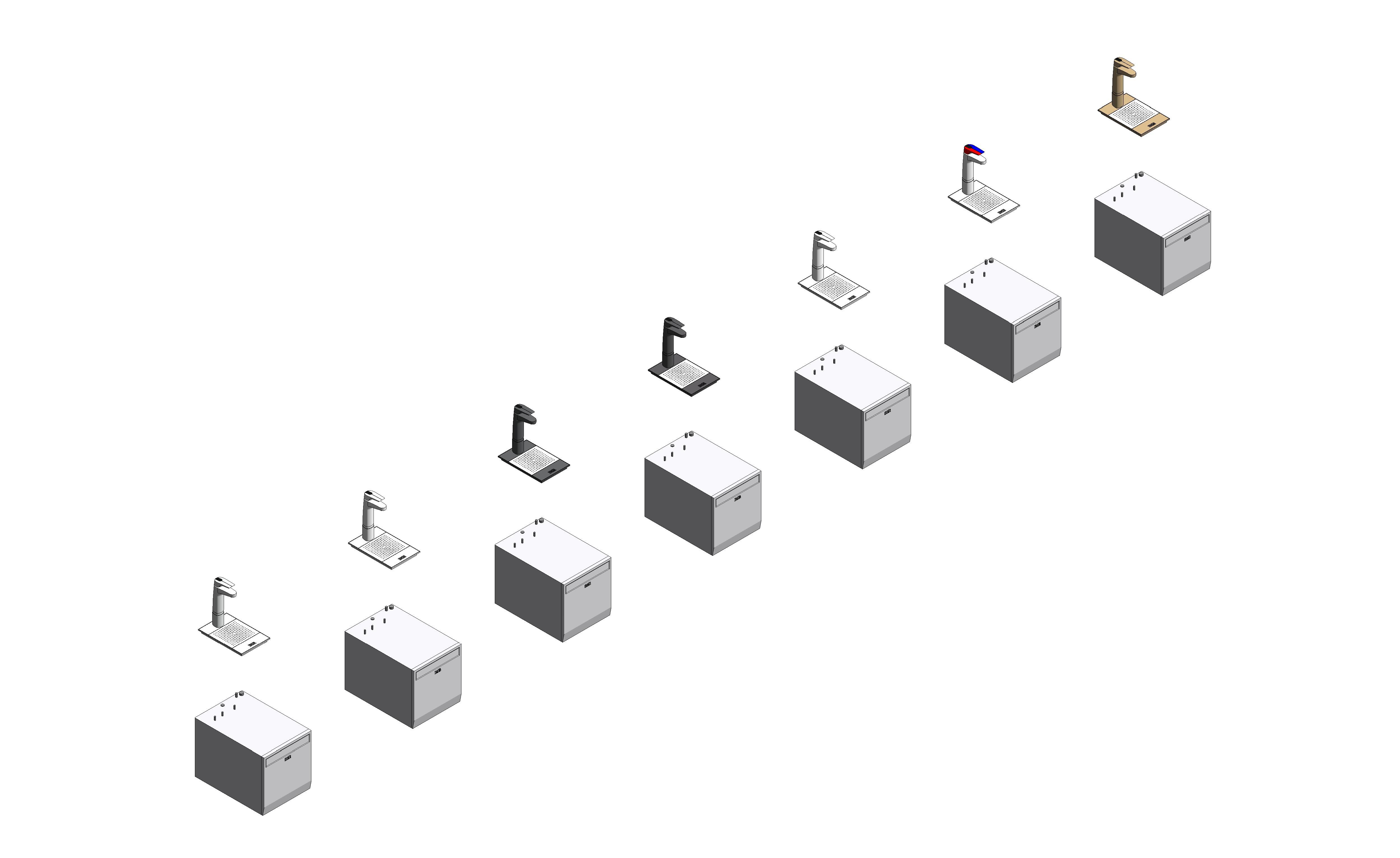 Image of Billi Quadra with XL Levered Dispenser