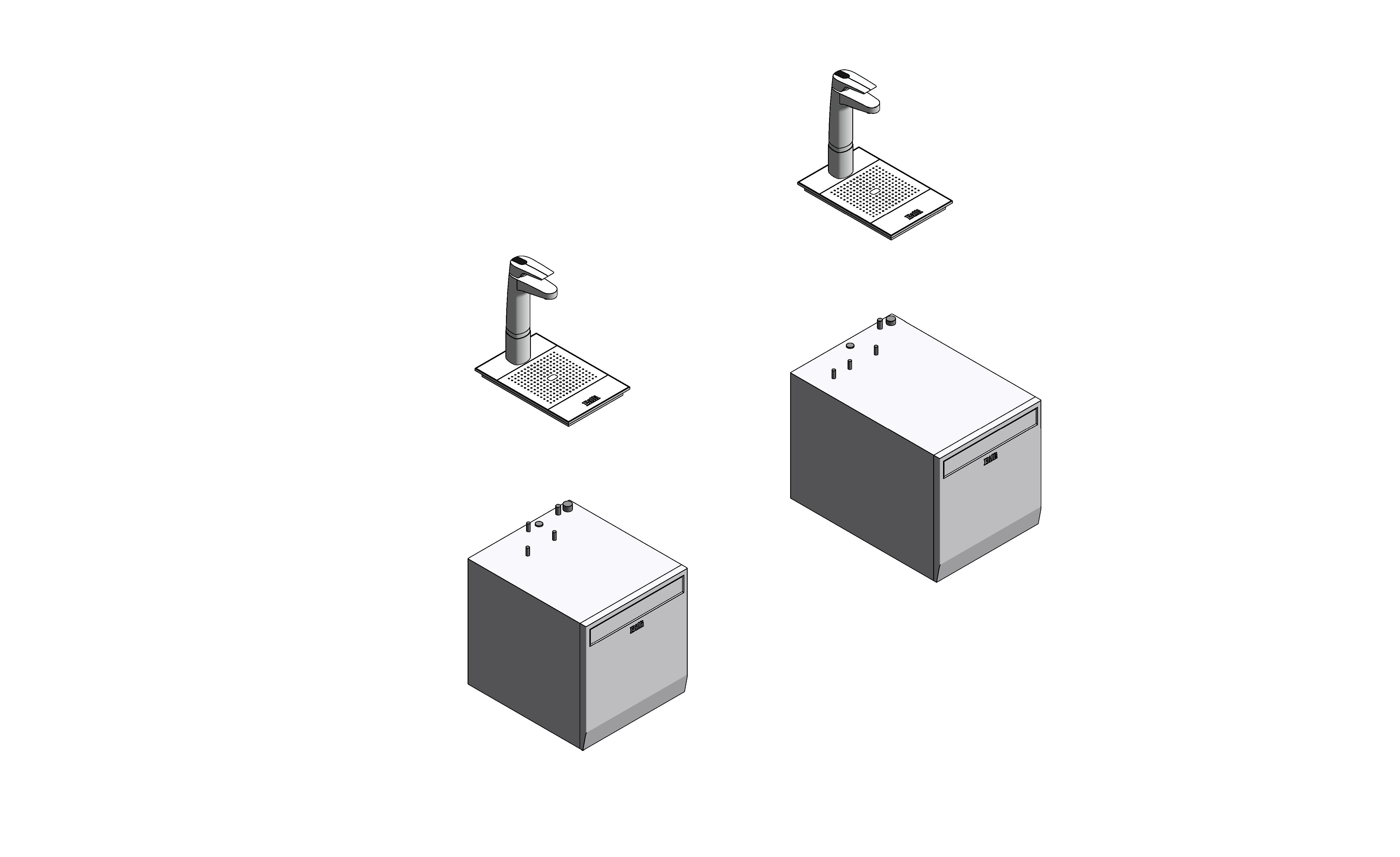 Image of Billi Quadra with XL Levered Dispenser
