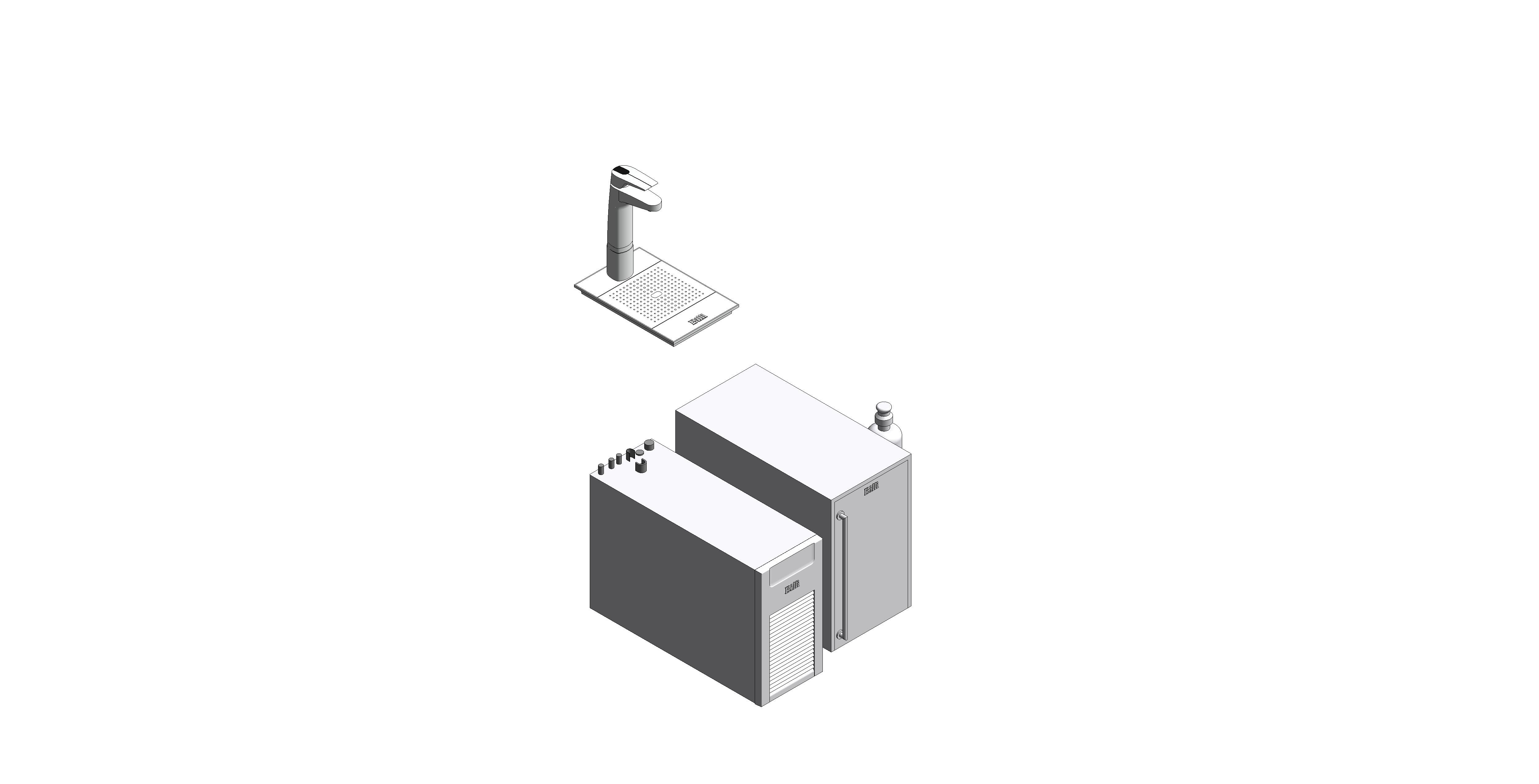 Image of Billi Eco Sparkling with XL Levered Dispenser