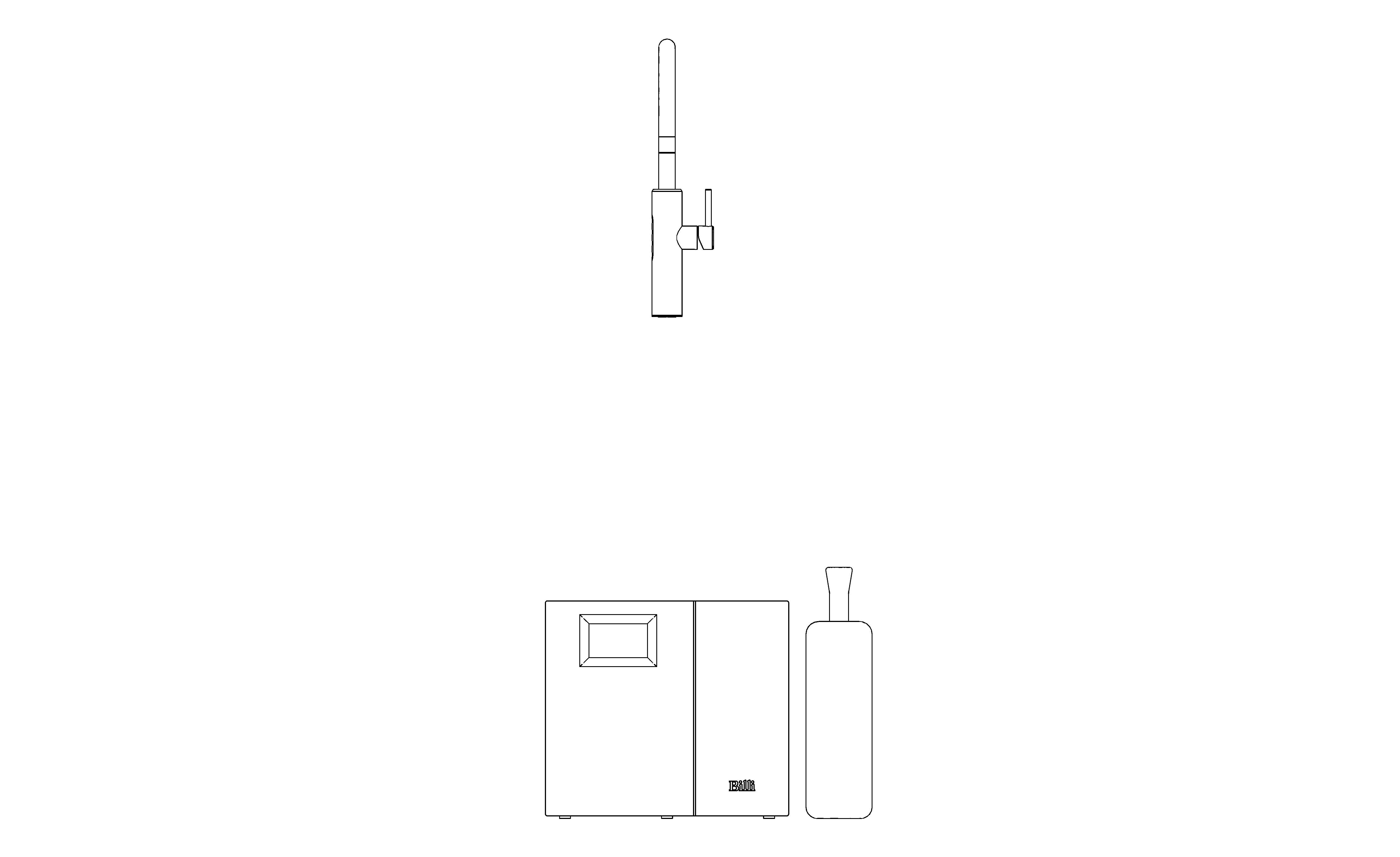 Image of Billi Home BCS with Gooseneck Multifunction Mixer Tap