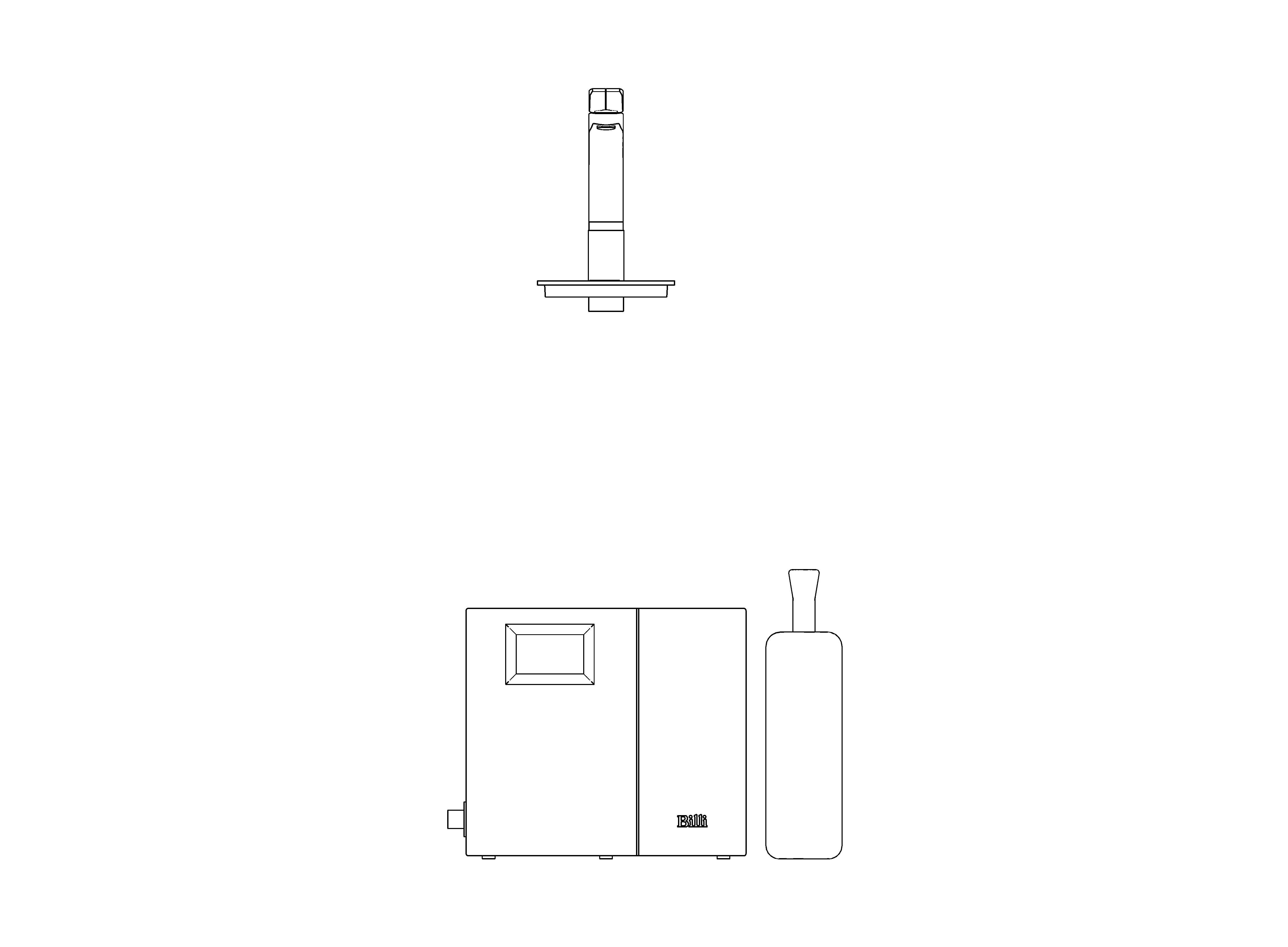 Image of Billi OmniOne Pro20 with XL Levered Dispenser
