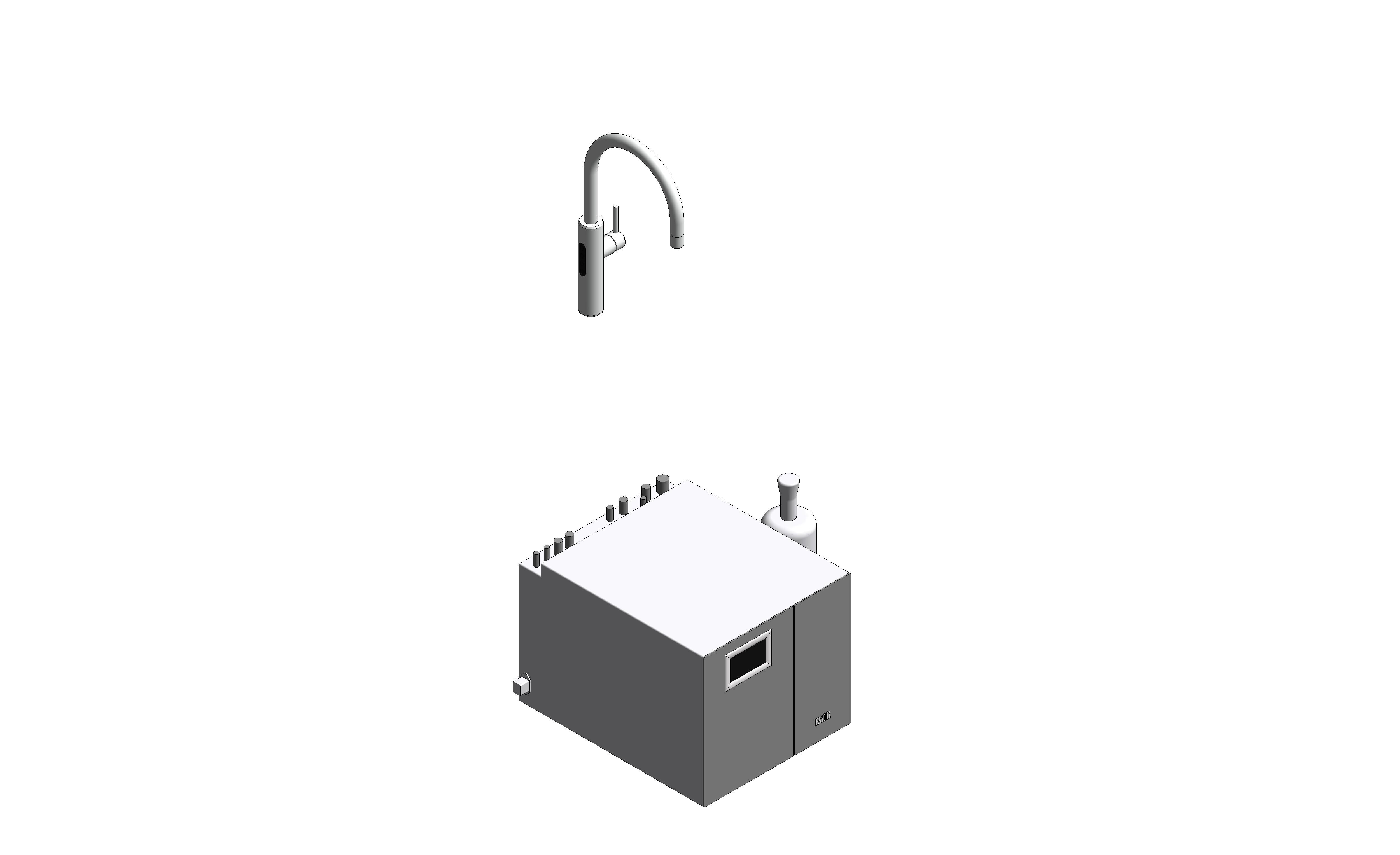 Image of Billi OmniOne Pro20 with Gooseneck Multifunction Mixer Tap