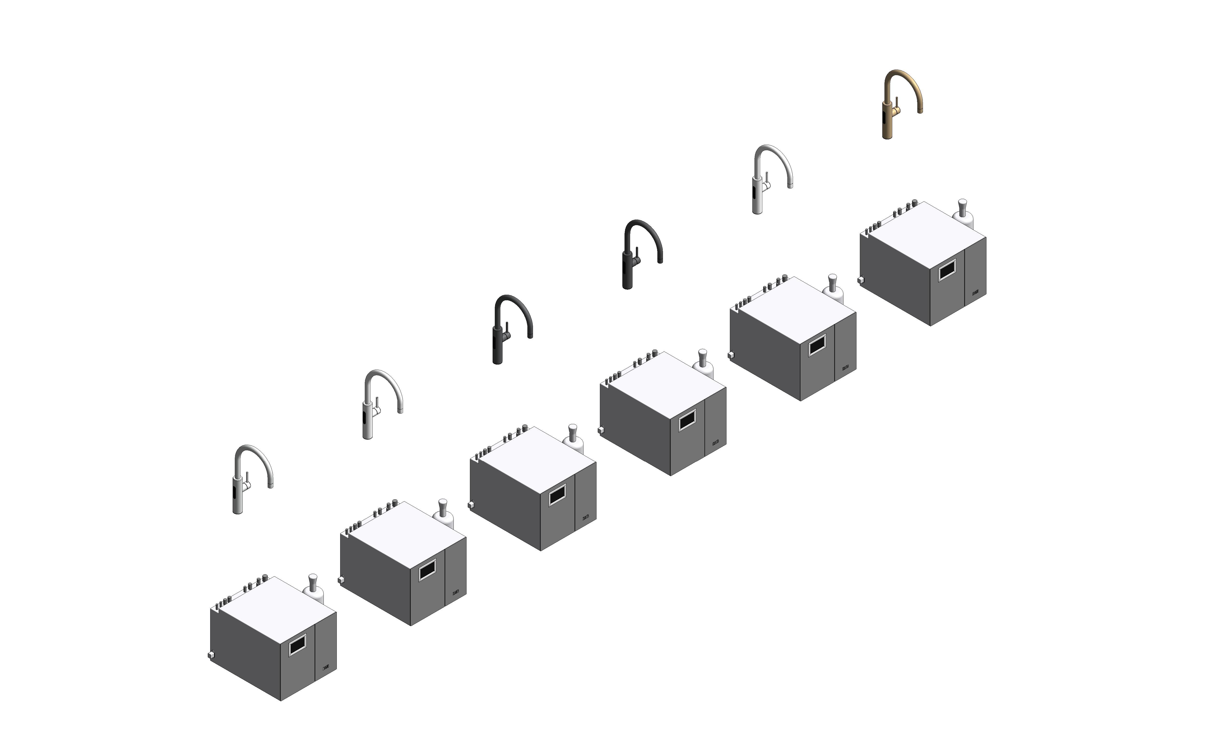 Image of Billi OmniOne Pro20 with Gooseneck Multifunction Mixer Tap