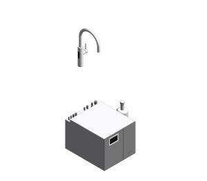 Image of Billi OmniOne Pro60 with Gooseneck Multifunction Mixer Tap
