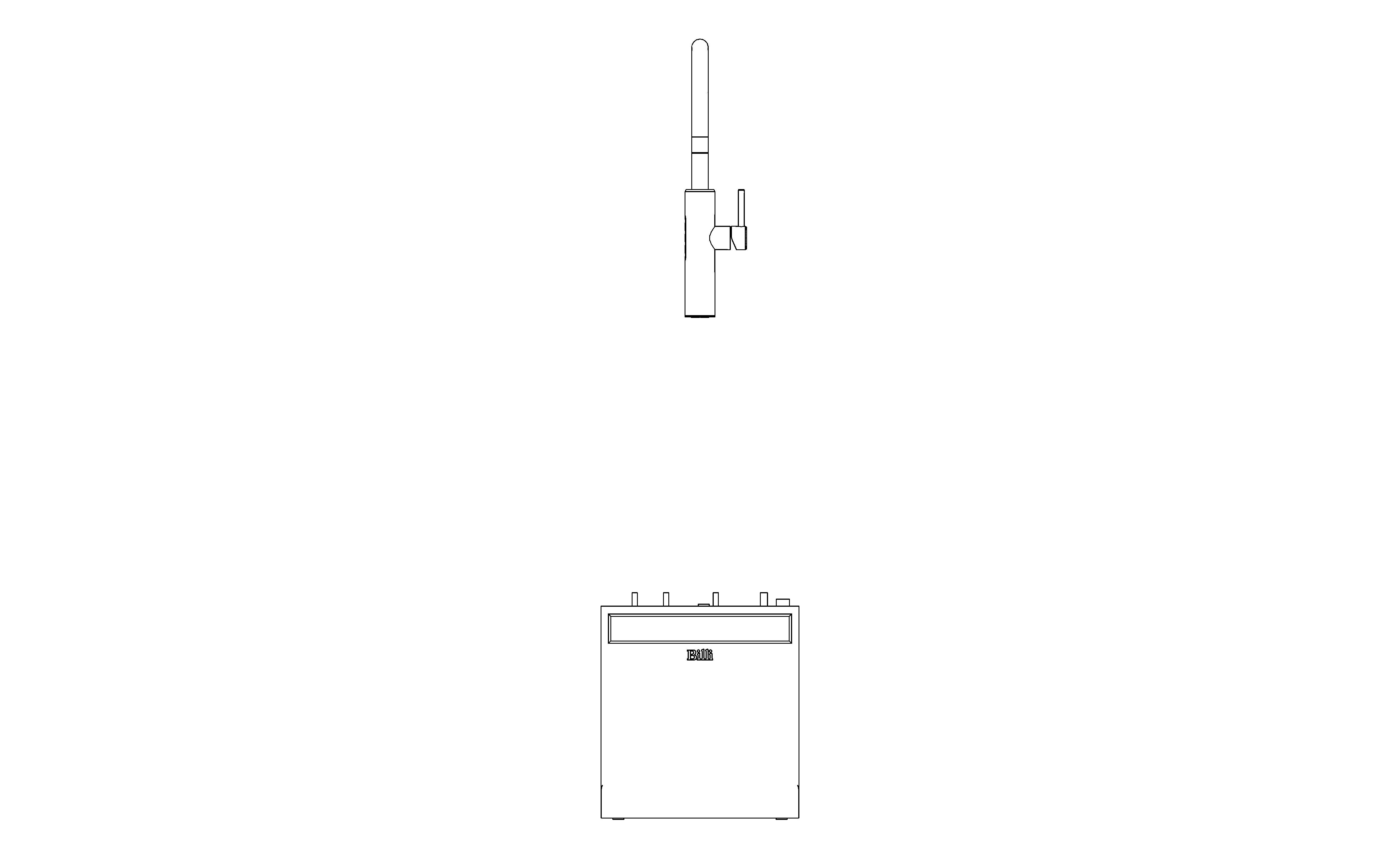 Image of Billi Quadra with Gooseneck Multifunction Mixer Tap
