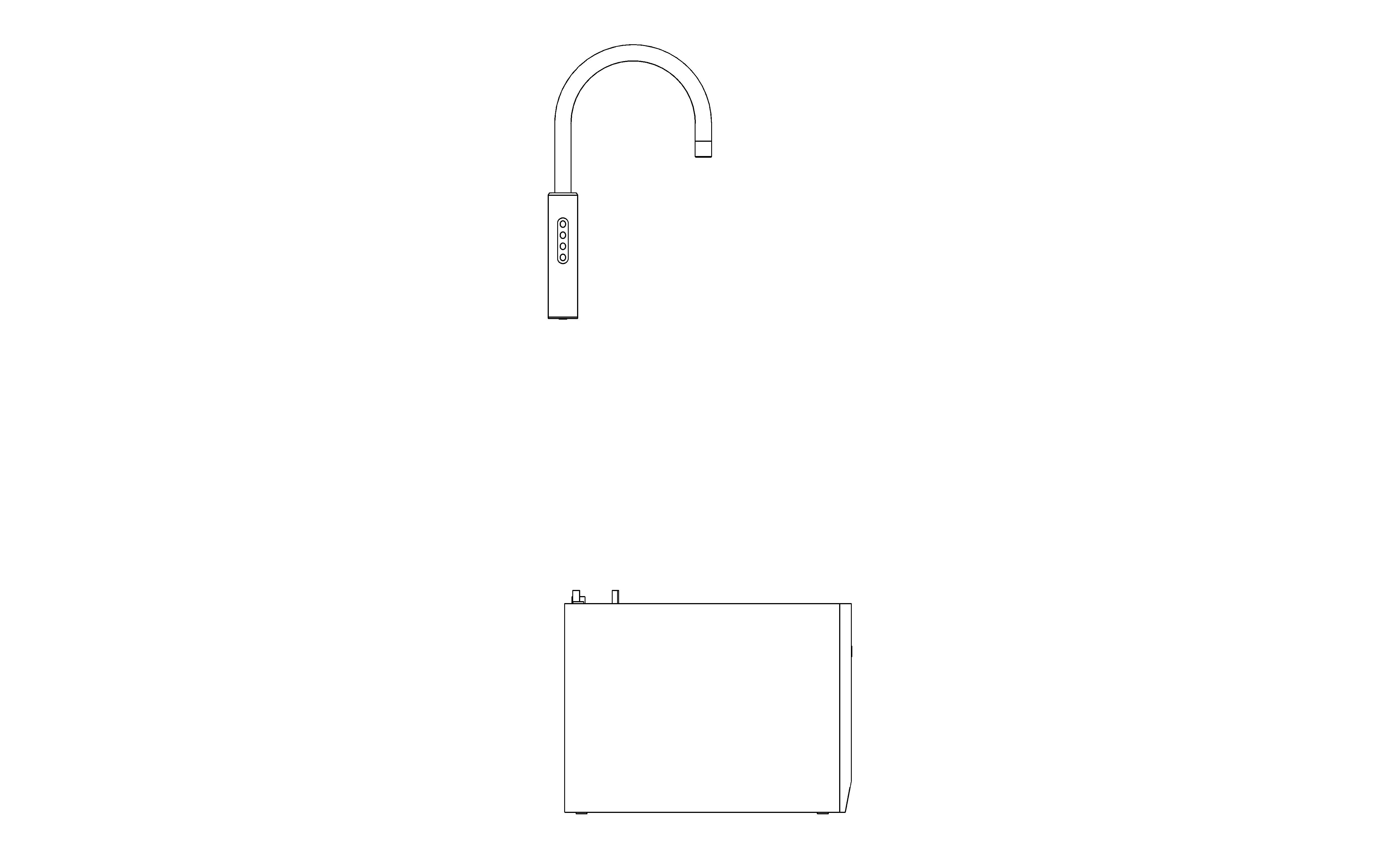 Image of Billi Quadra with Gooseneck Multifunction Mixer Tap