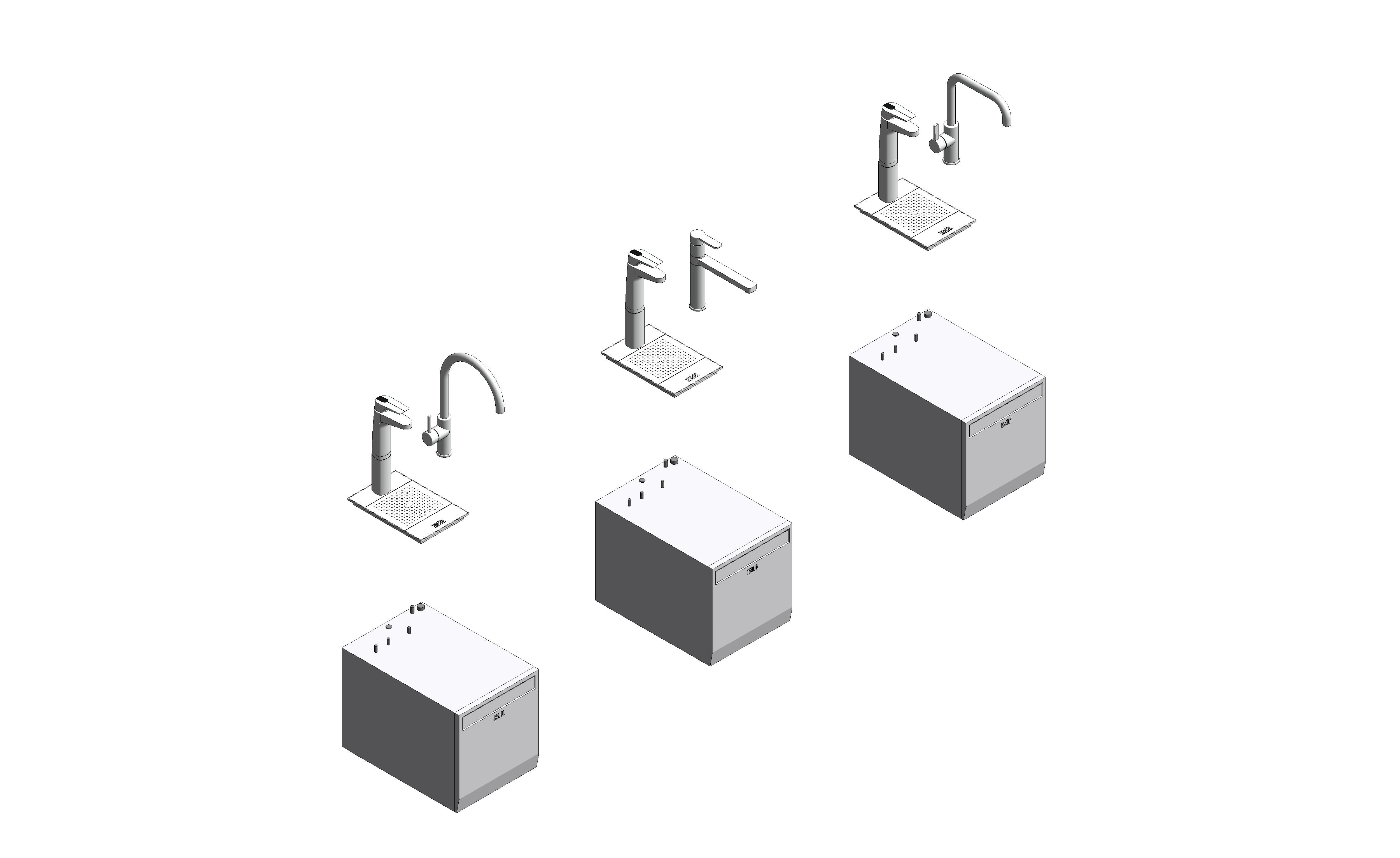Image of Billi Quadra Plus with XL Levered Dispenser & Mixer