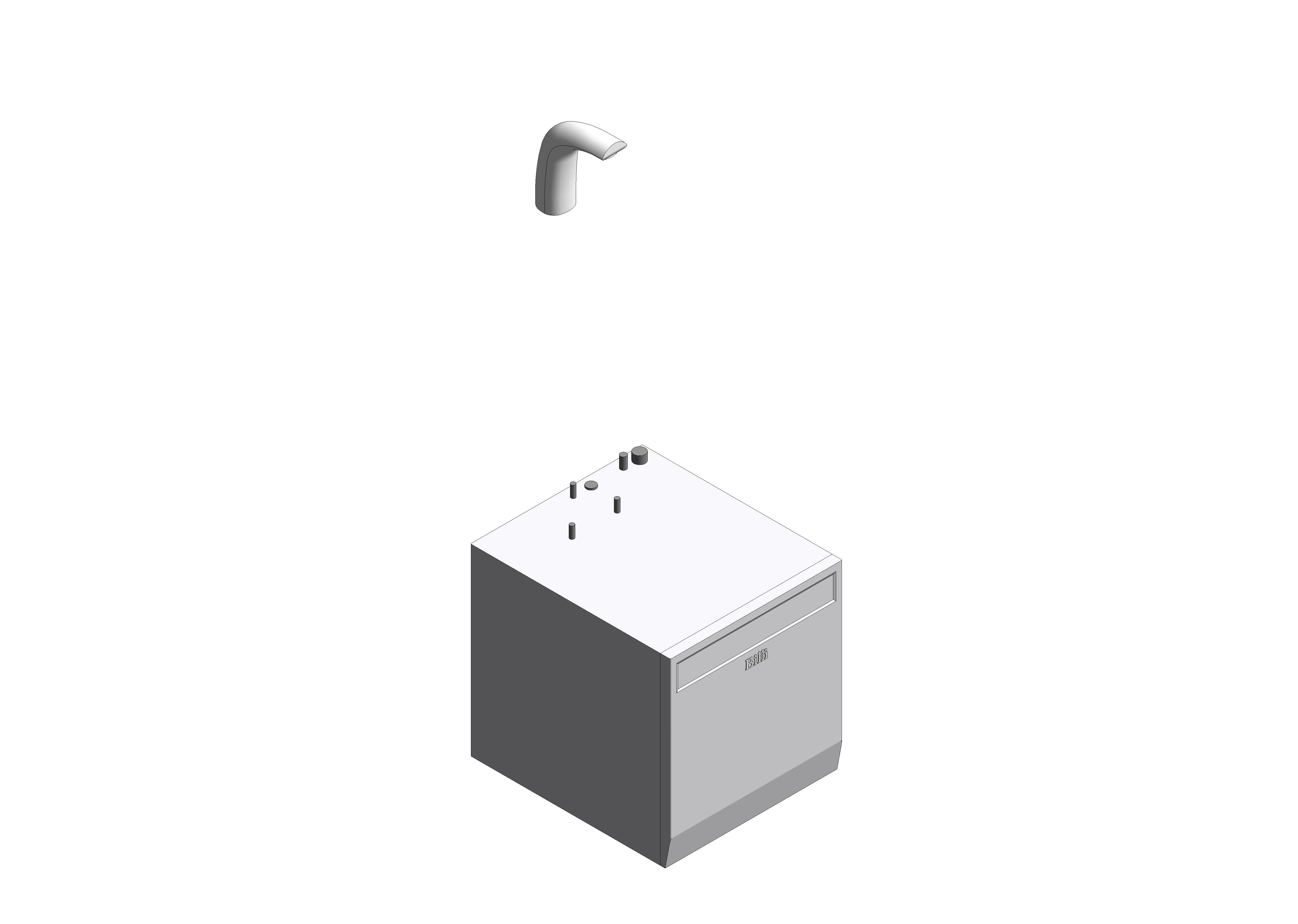 Image of Billi Quadra with Safety Dispenser