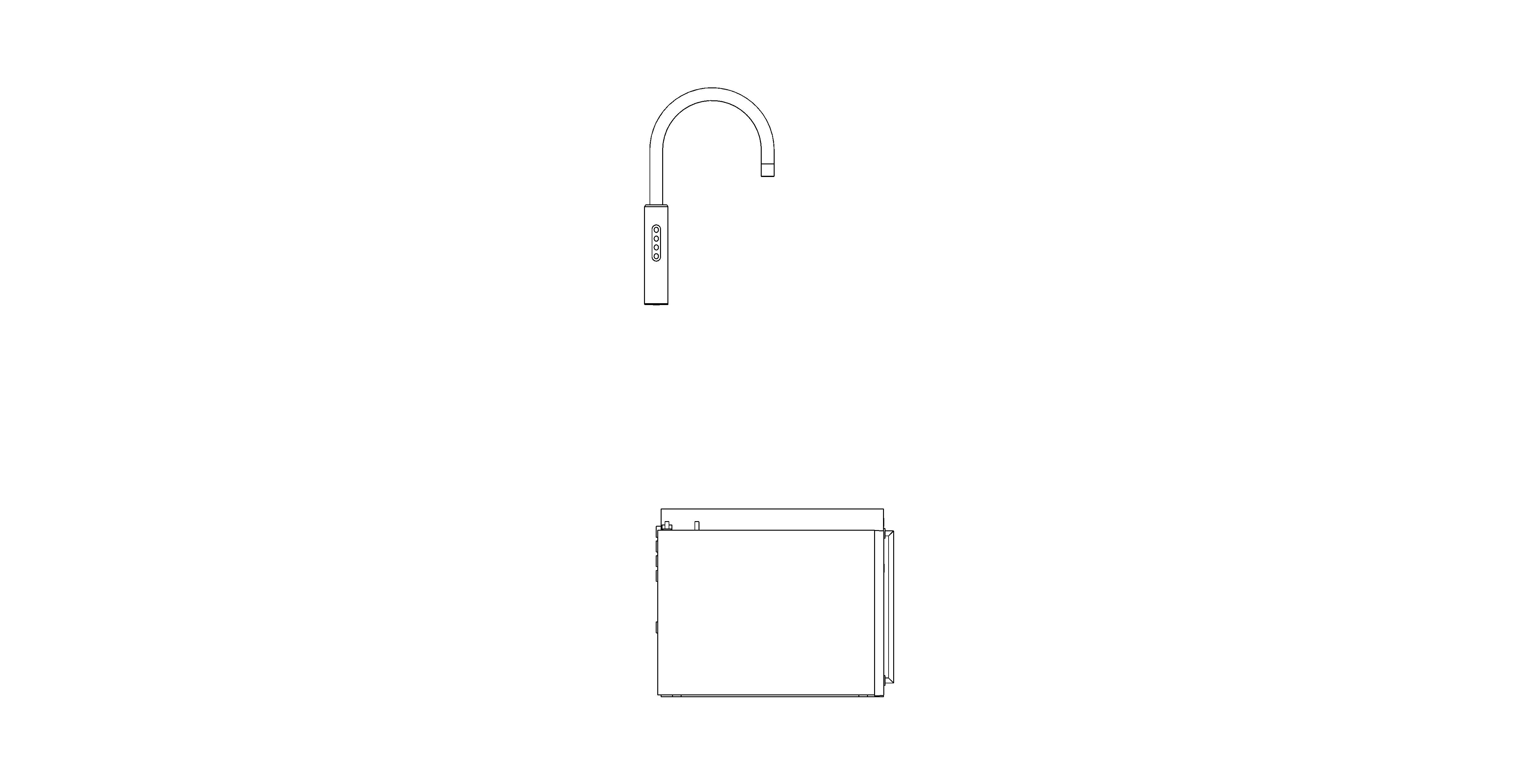 Image of Billi Quadra Sparkling with Gooseneck Multifunction Mixer Tap