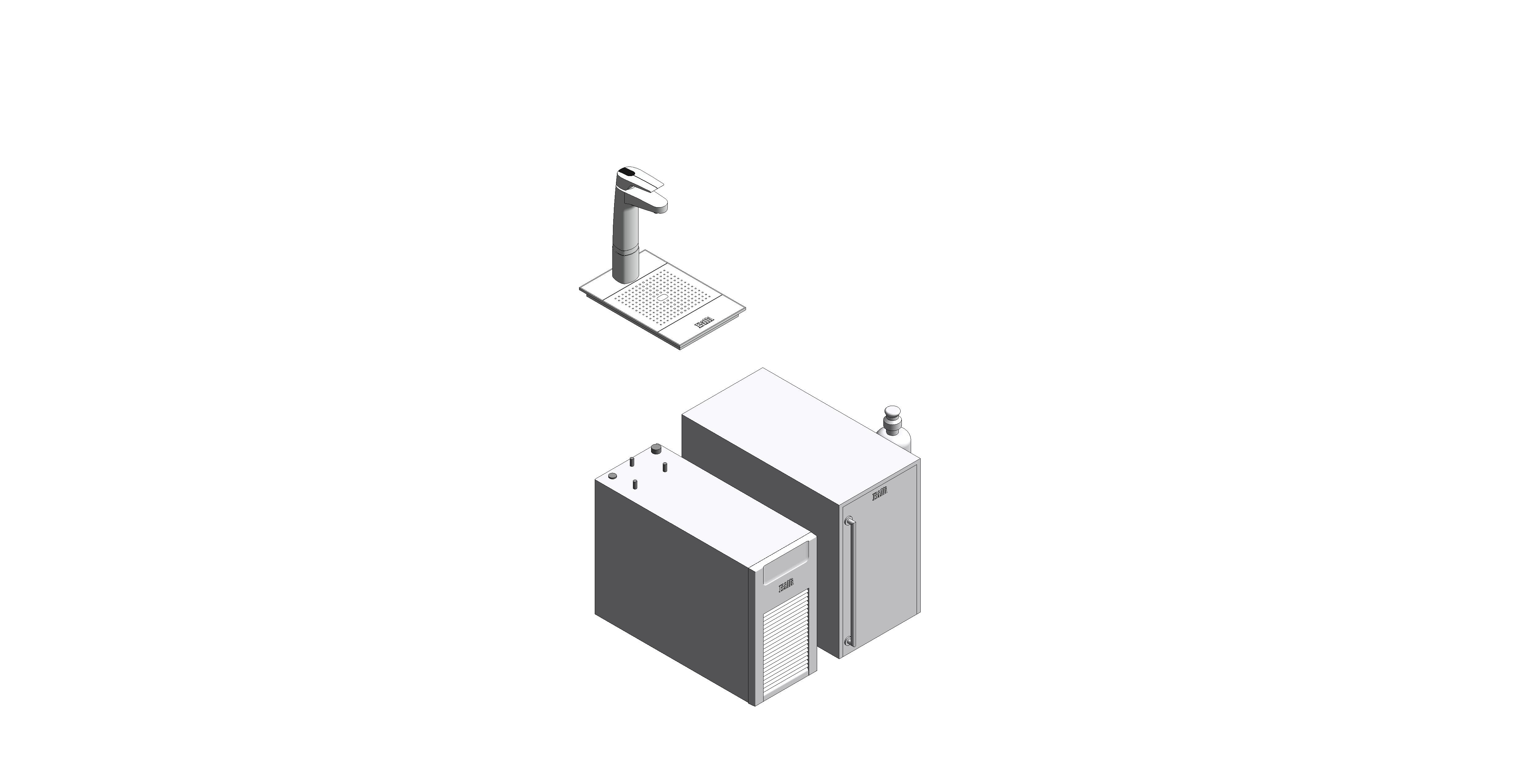 Image of Billi Quadra Sparkling with XL Levered Dispenser