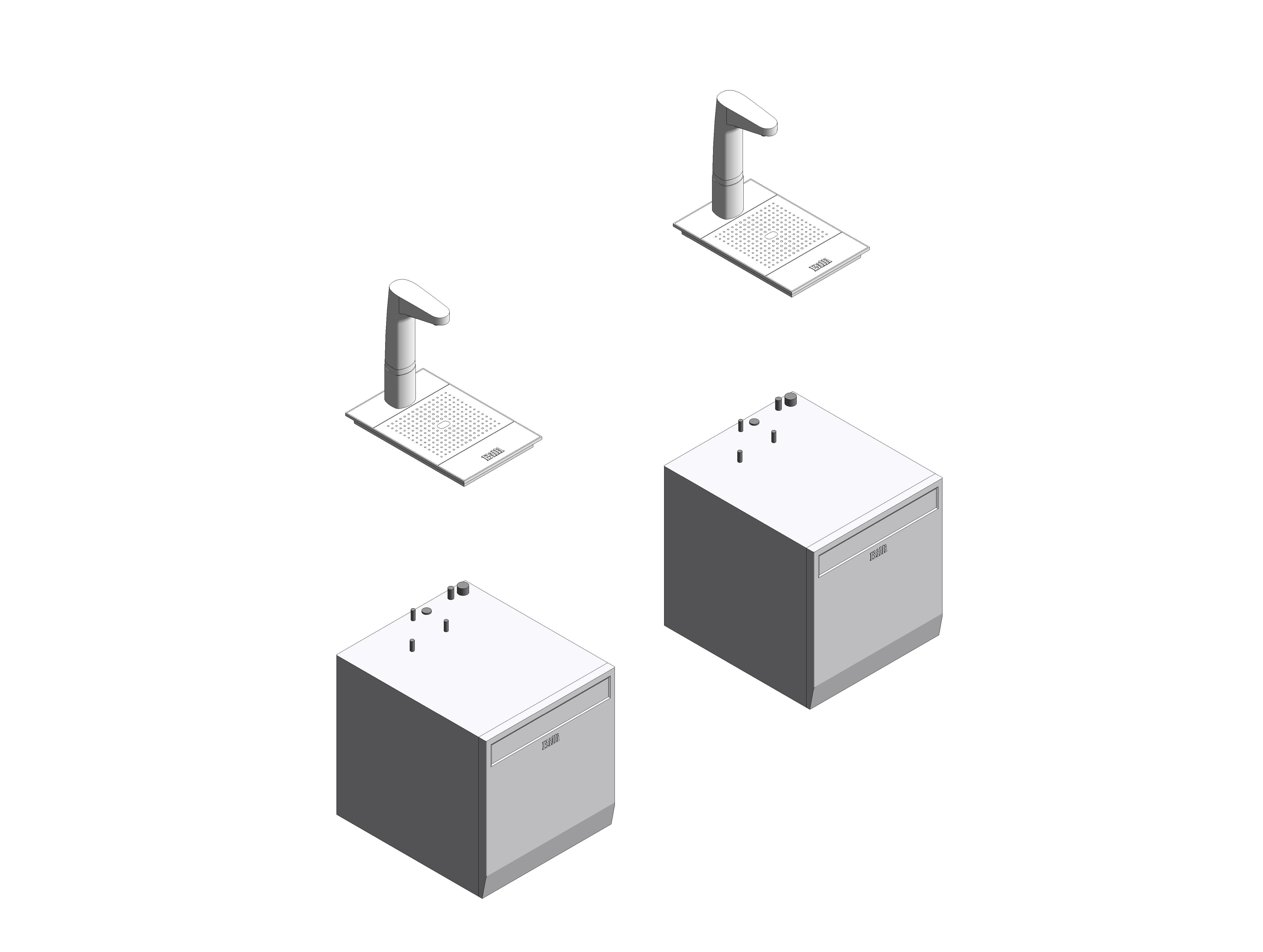 Image of Billi Quadra with XR Remote Dispenser