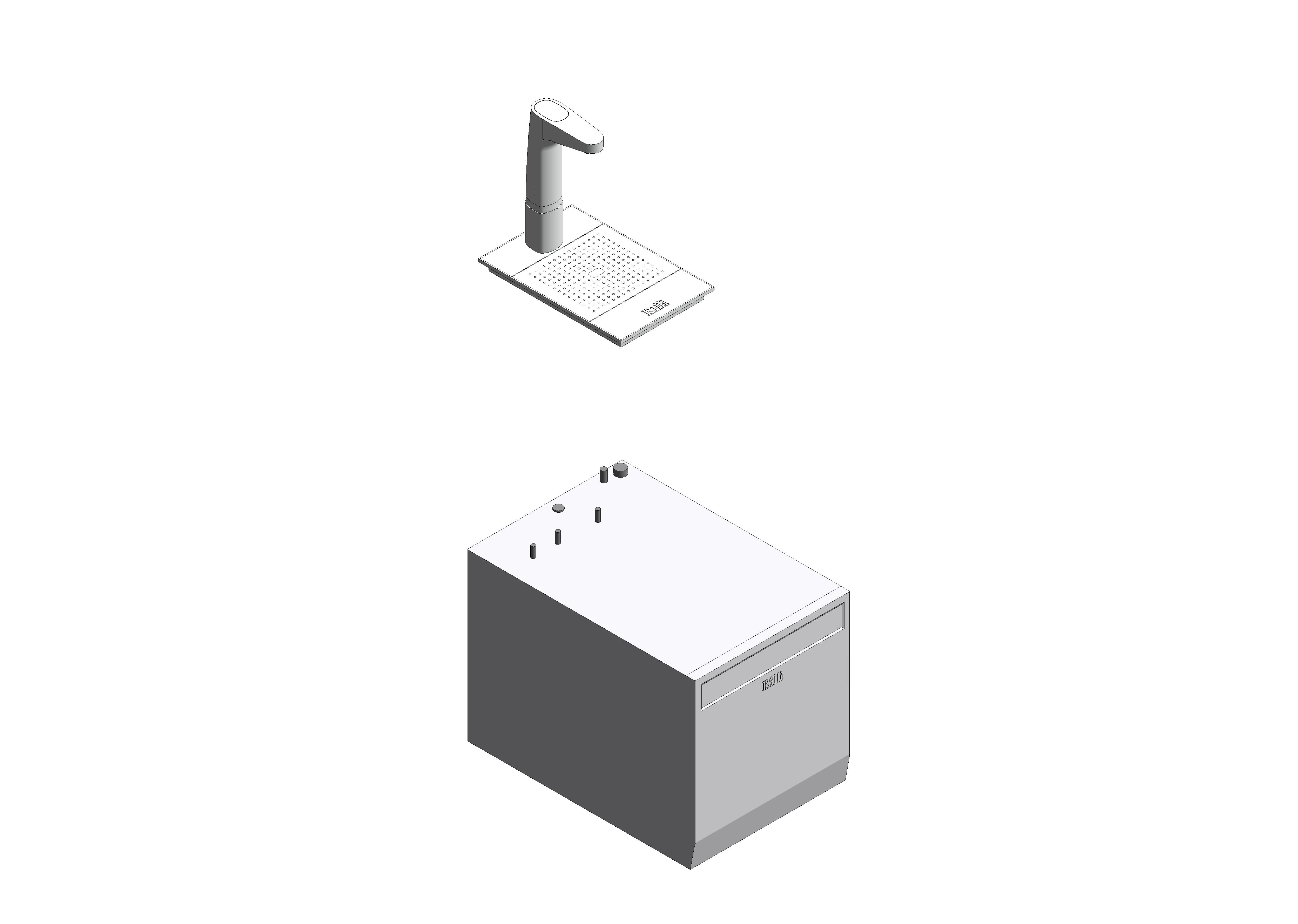 Image of Billi Quadra with XT Touch Dispenser