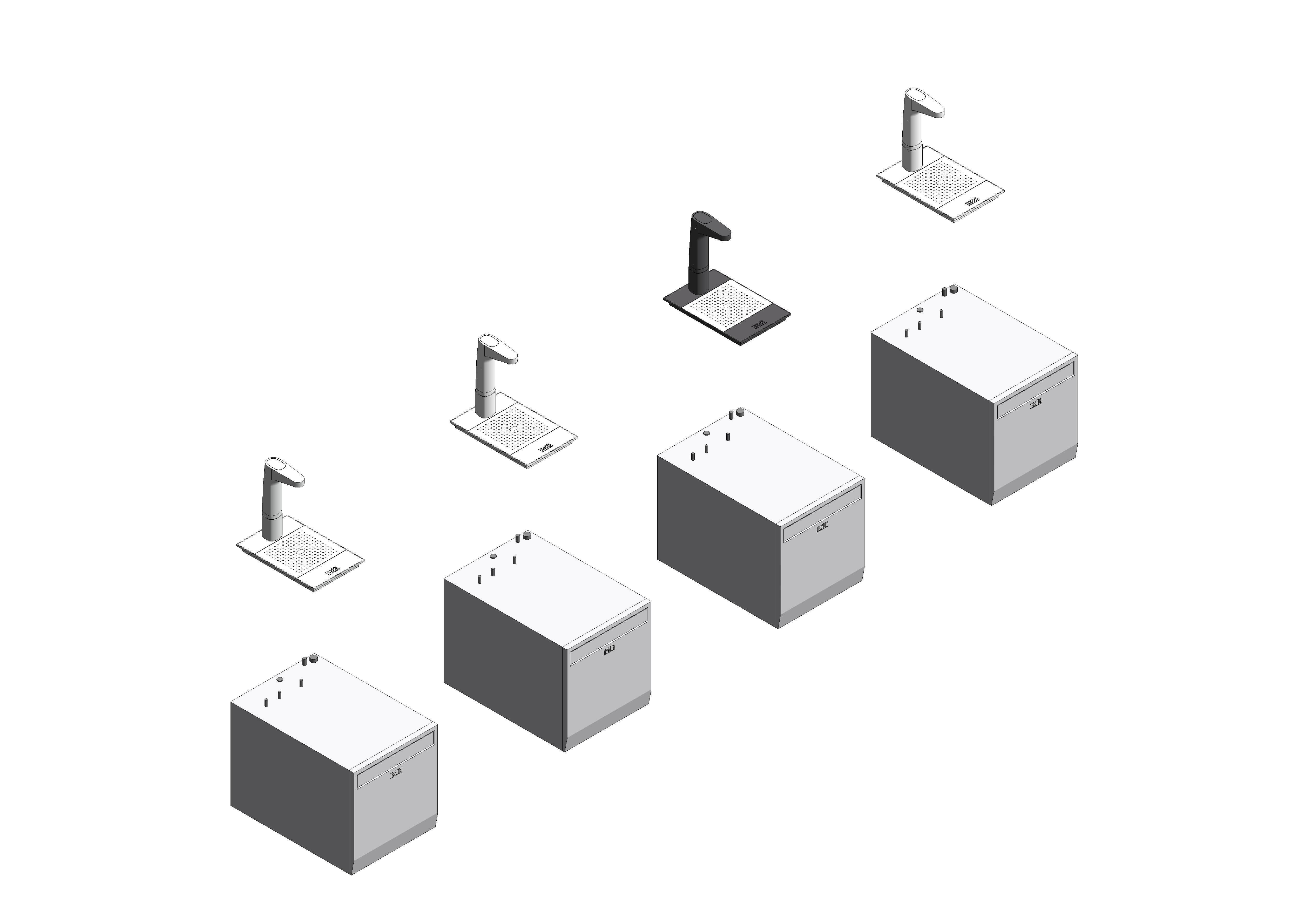 Image of Billi Quadra with XT Touch Dispenser