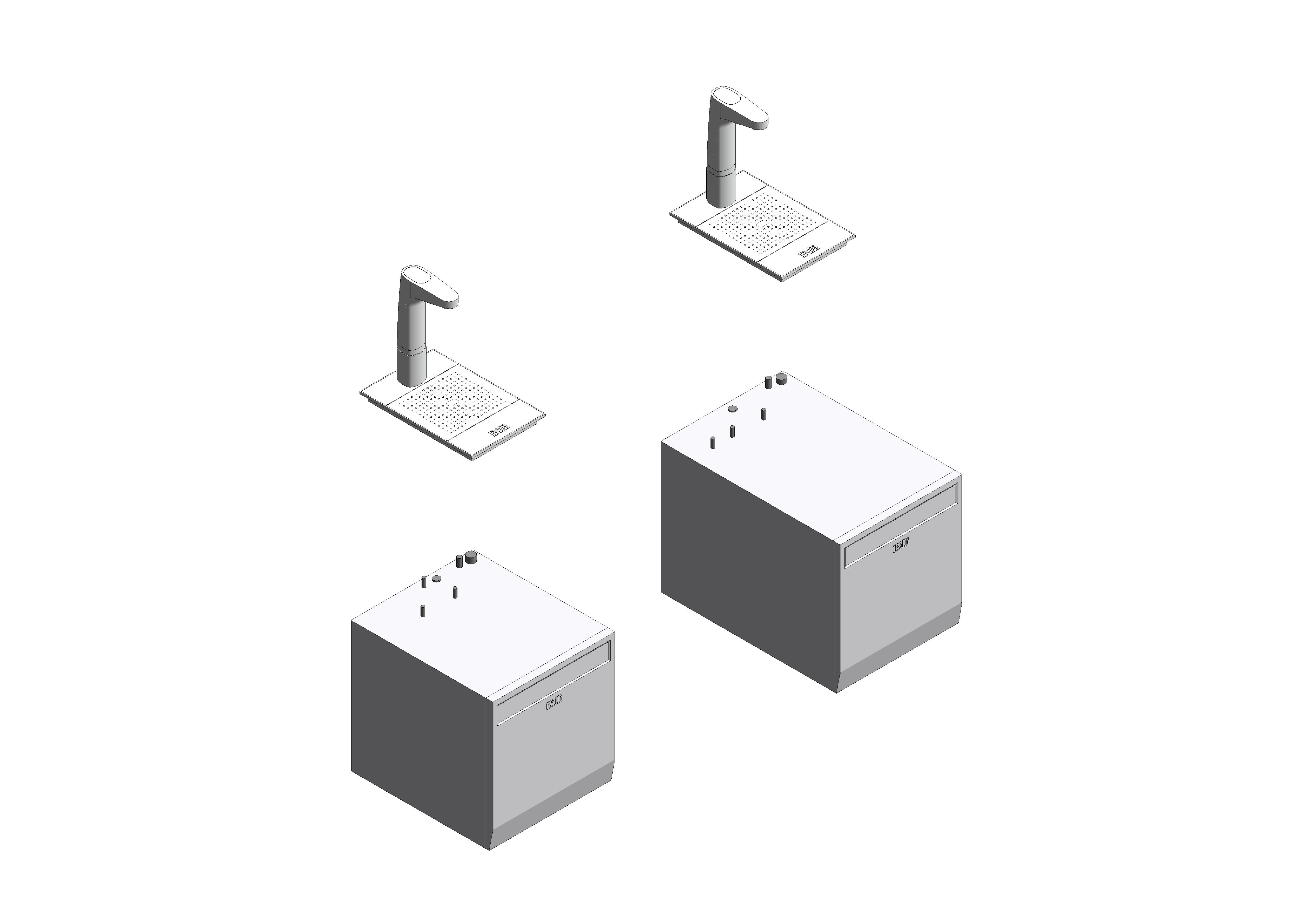 Image of Billi Quadra with XT Touch Dispenser